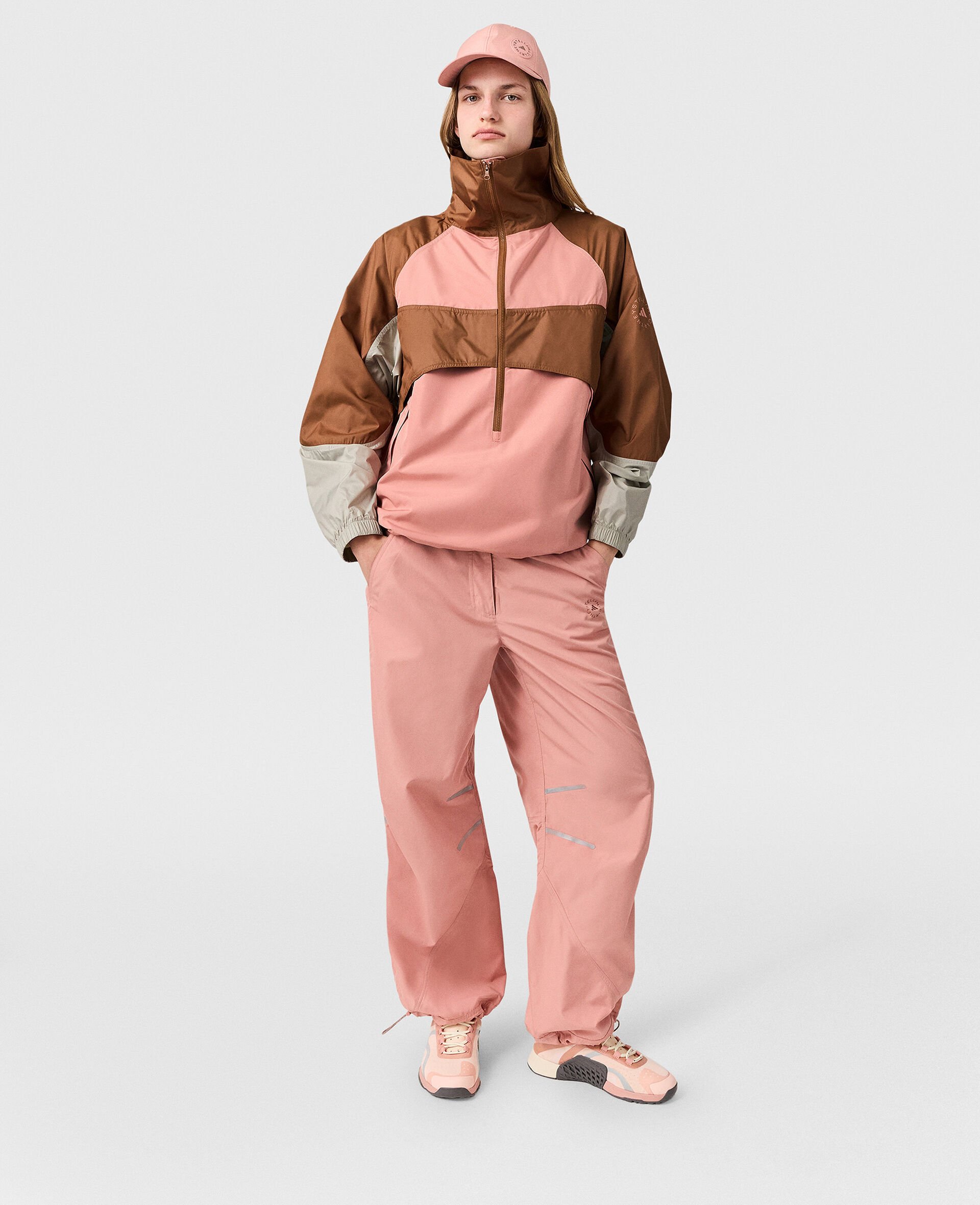 Logo Woven Trackpants-Pink-large image number 1