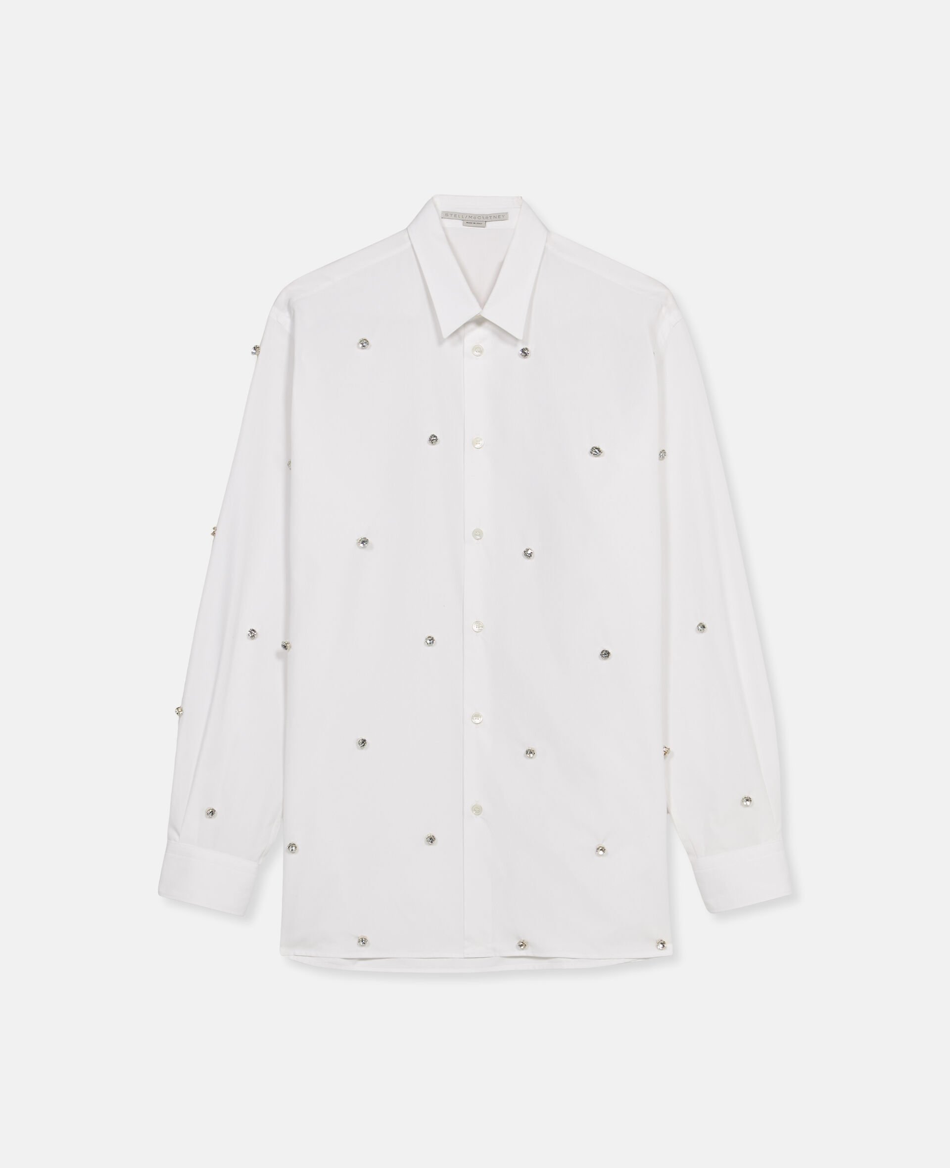 Star Boyfriend Shirt-White-large image number 0