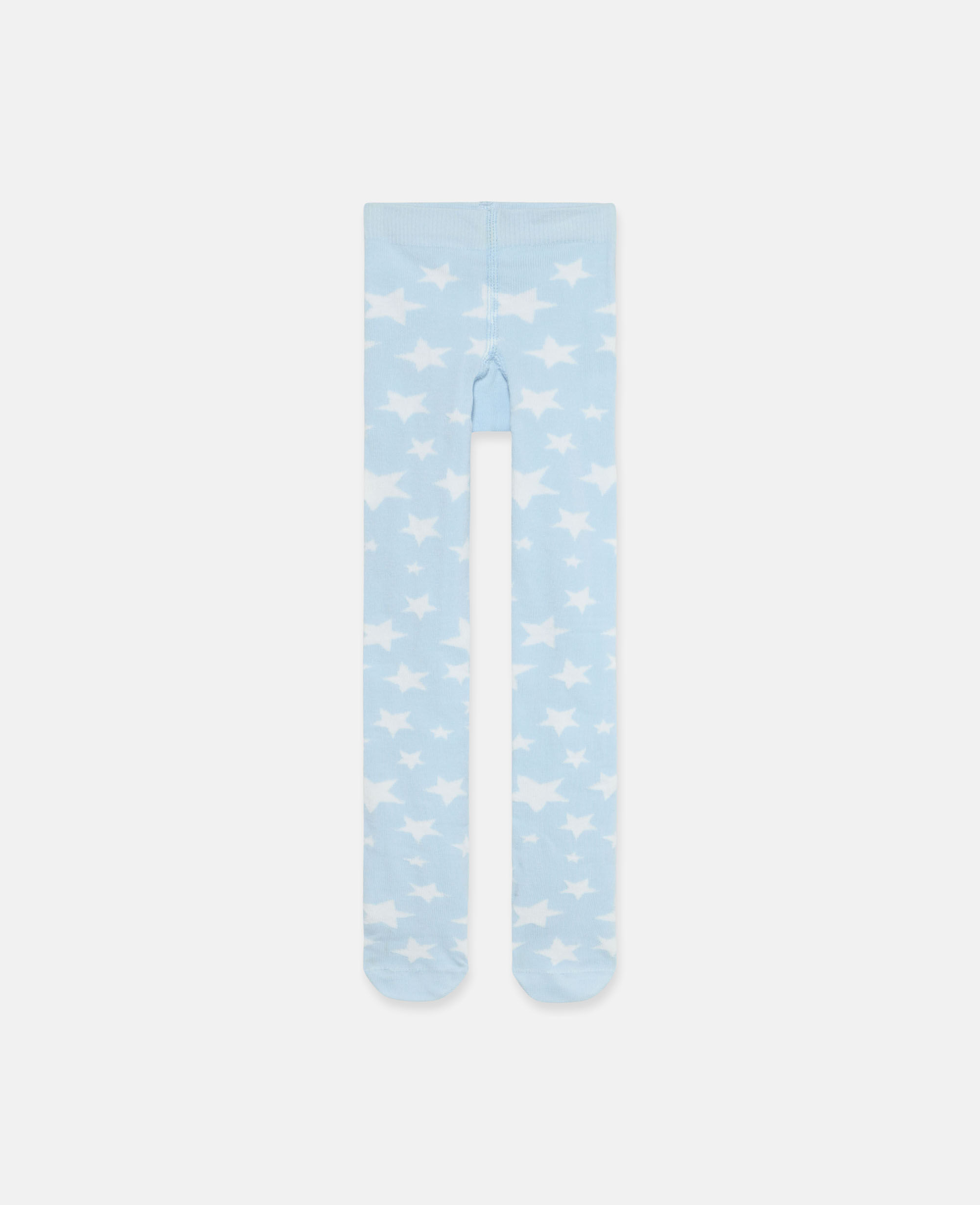 Women Light Blue Star Print Tights Stella McCartney QA