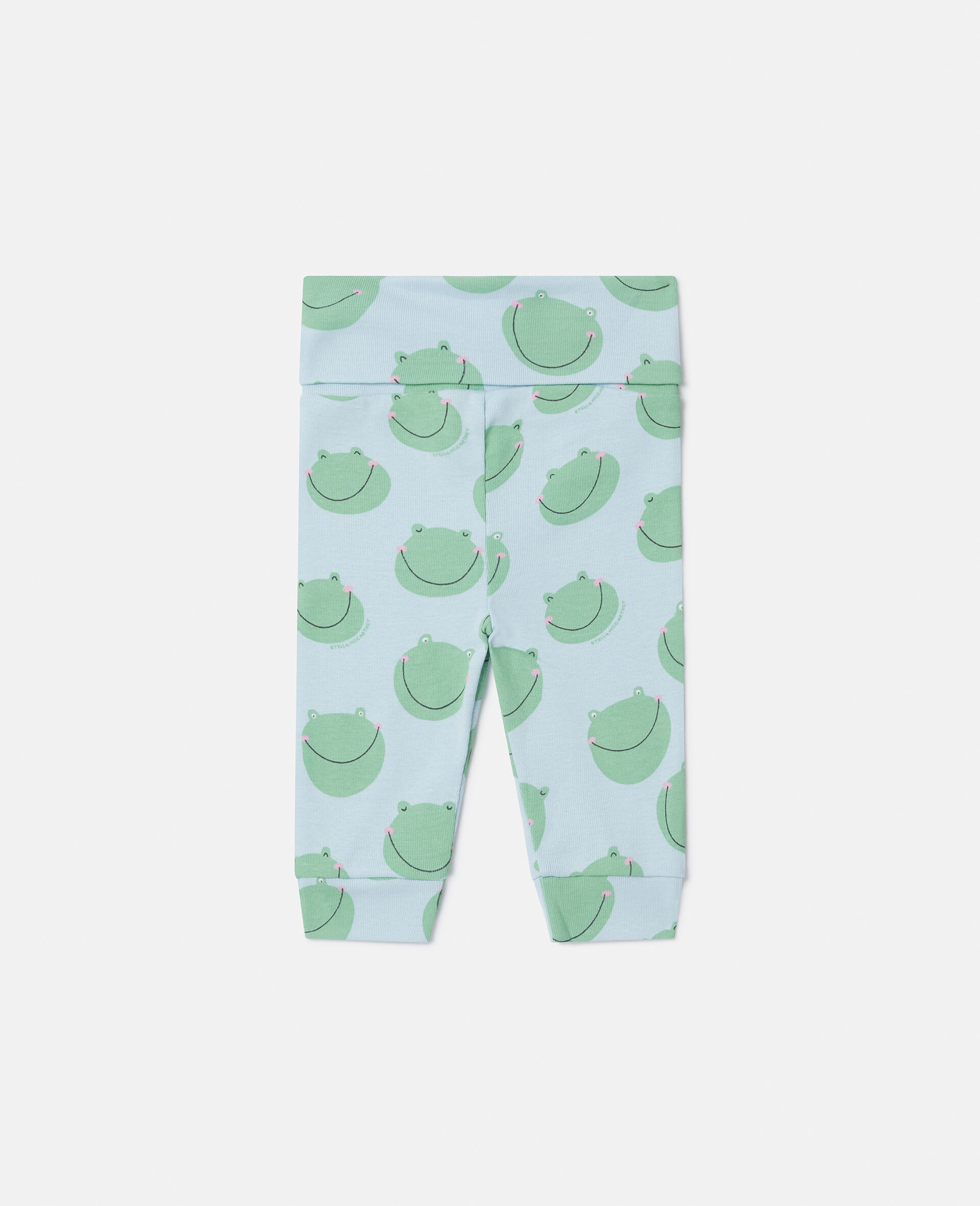 Kids Blue/Green Frog Print Leggings | Stella McCartney US