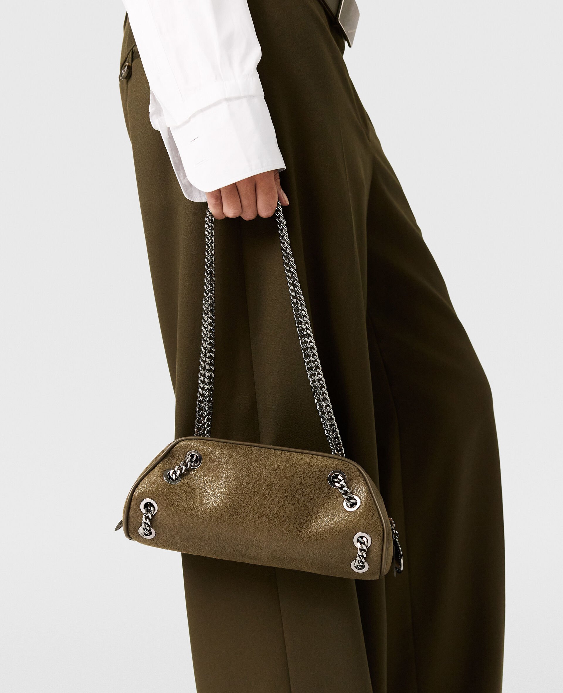 Falabella Bowling Shoulder Bag-Green-medium