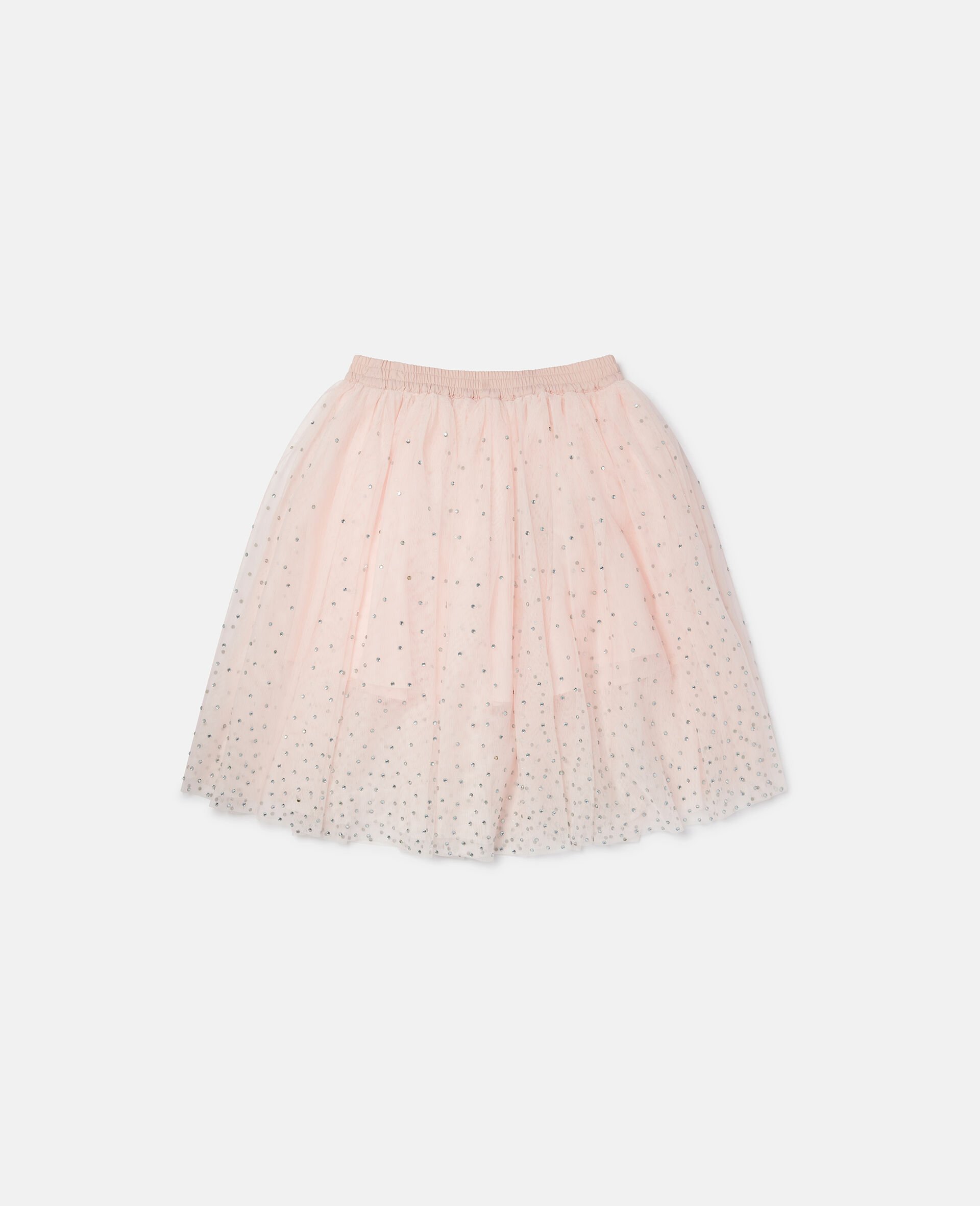 水晶薄纱半身裙-粉色-large image number 2