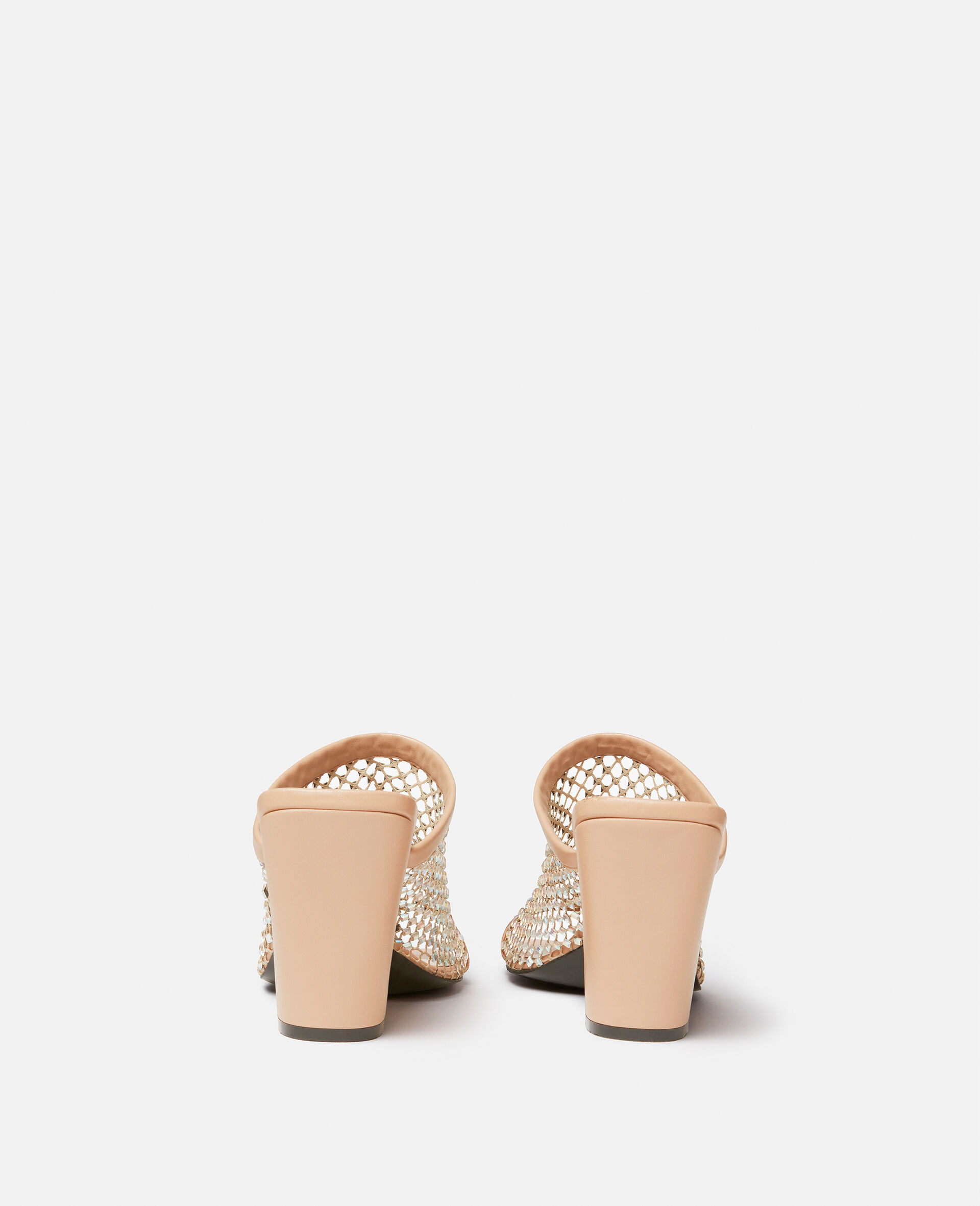Crystal Mesh Mules-Black-large image number 2