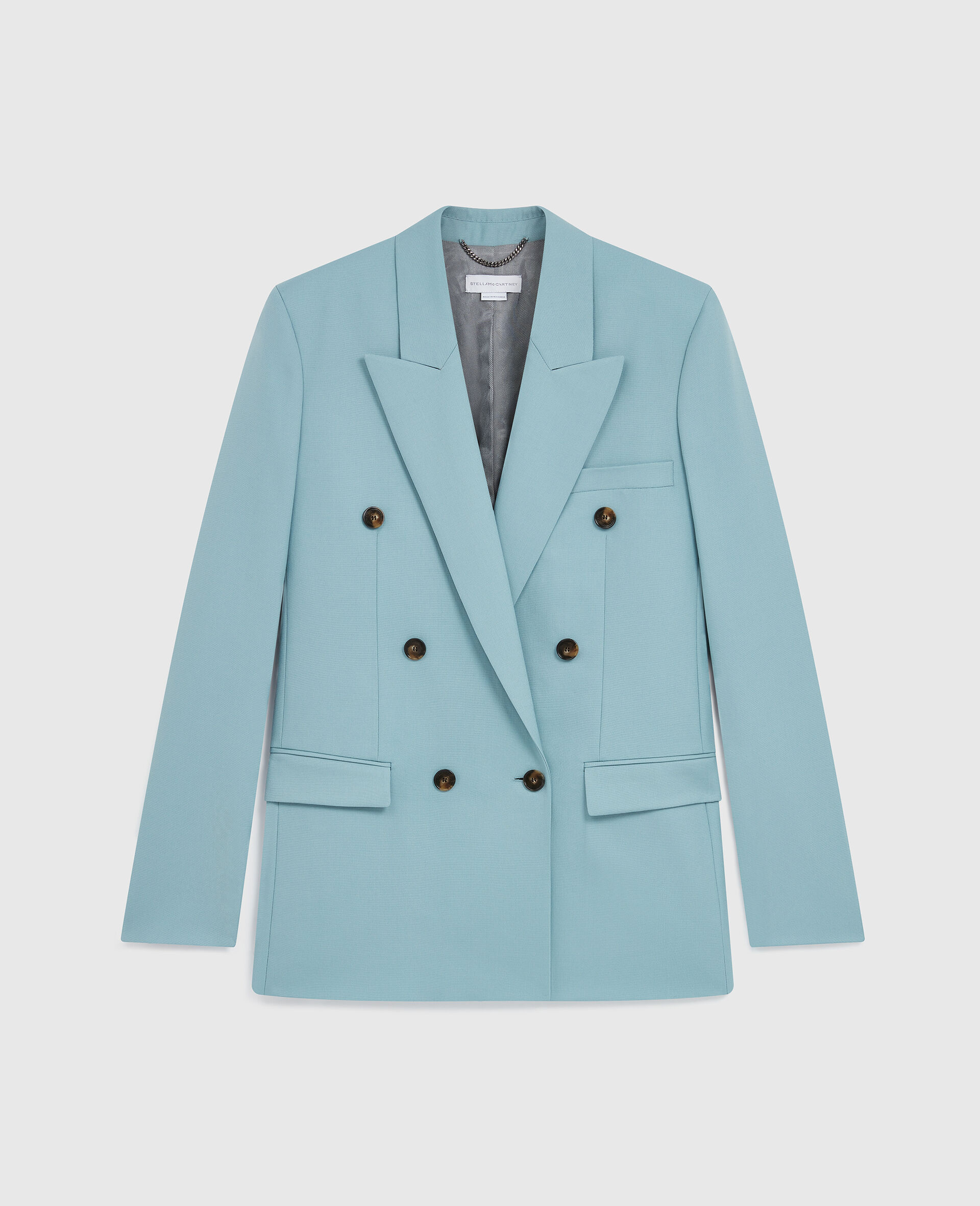 Double-Breasted Blazer-Blue-large image number 0