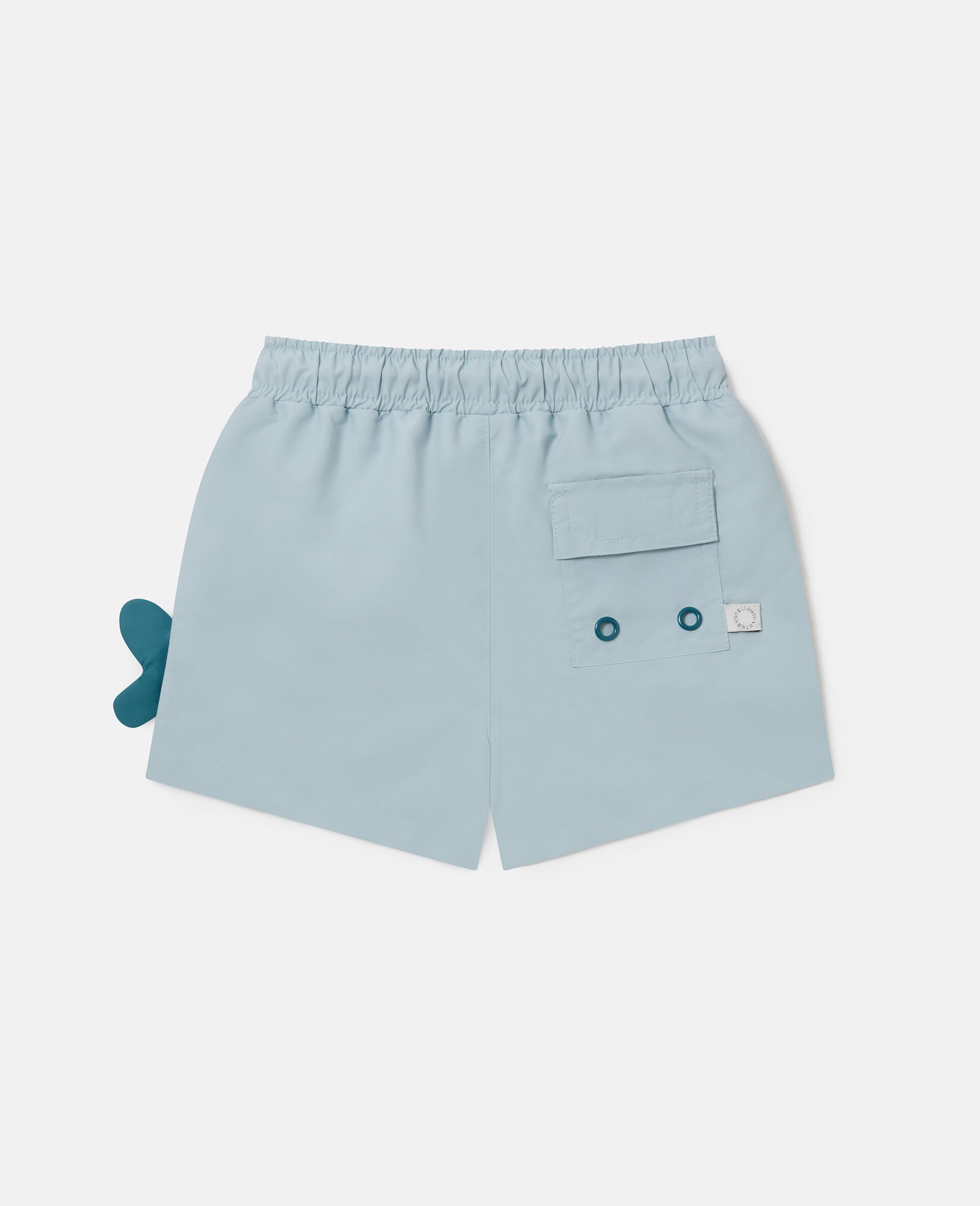 Whale Tail Swim Shorts-Blue-large image number 2