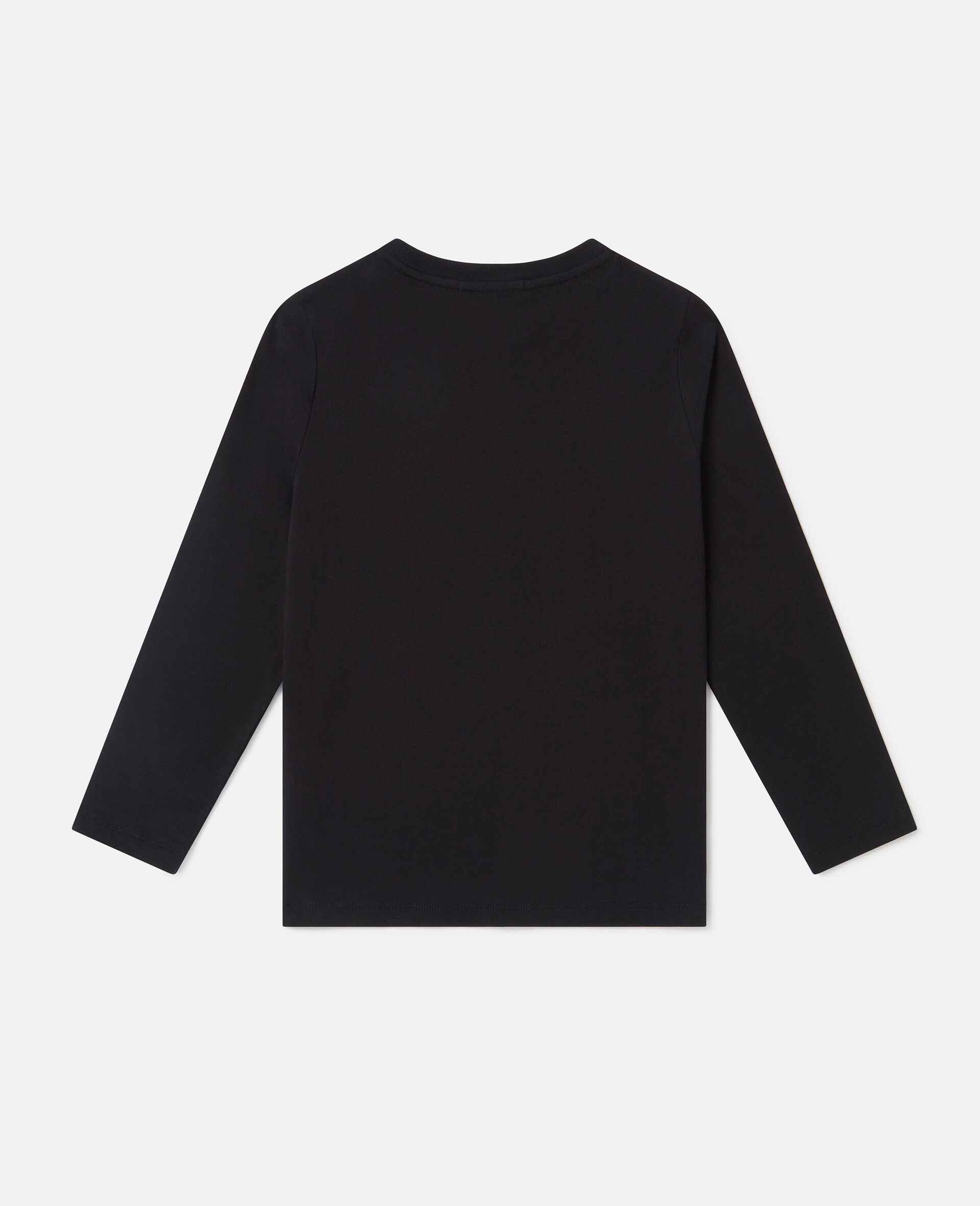 Ribbon Graphic Long-Sleeve T-Shirt-Black-large Ribbon Graphic Long-Sleeve T-Shirt-Black-large image number 2
