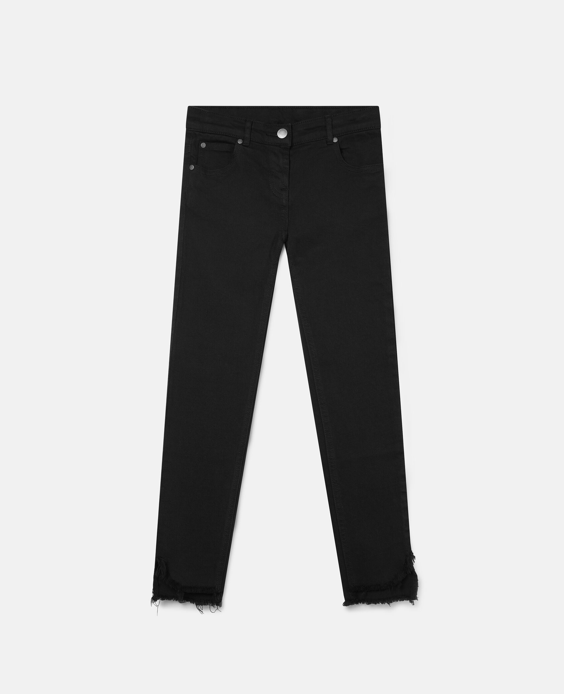 Denim Trousers-Black-large image number 0