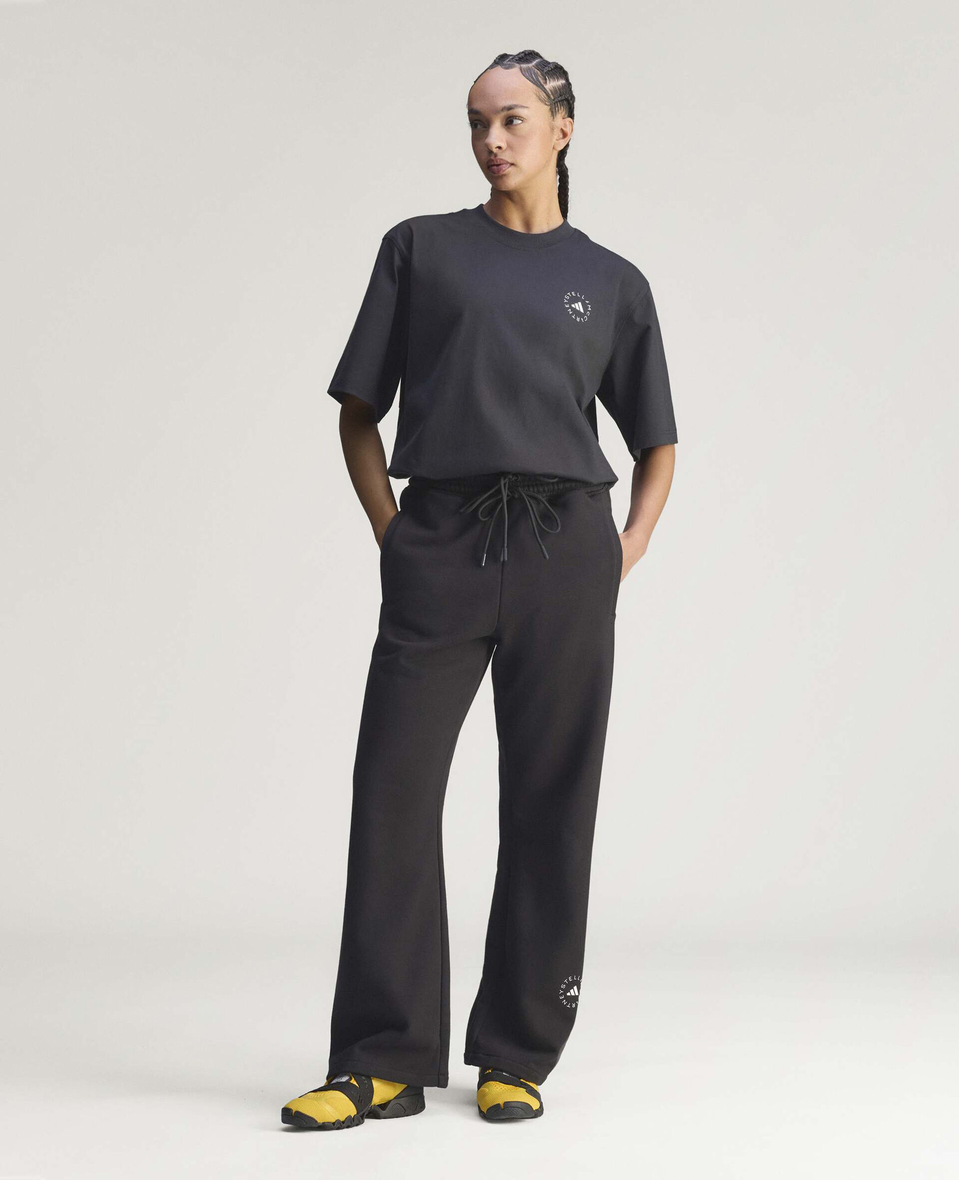 Logo Oversized T-Shirt-Black-large image number 4