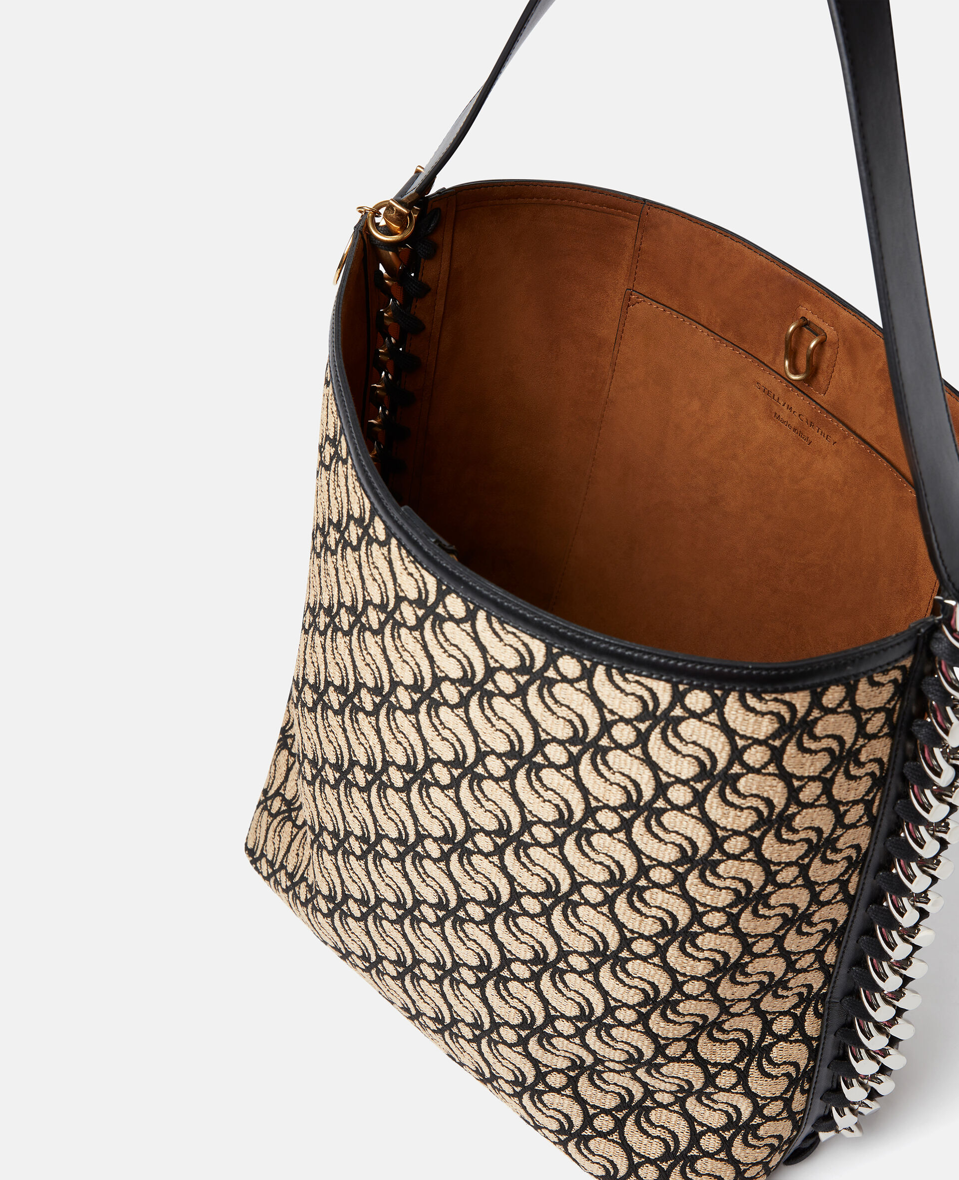 Frayme S-Wave Tote Bag-Beige-large image number 5