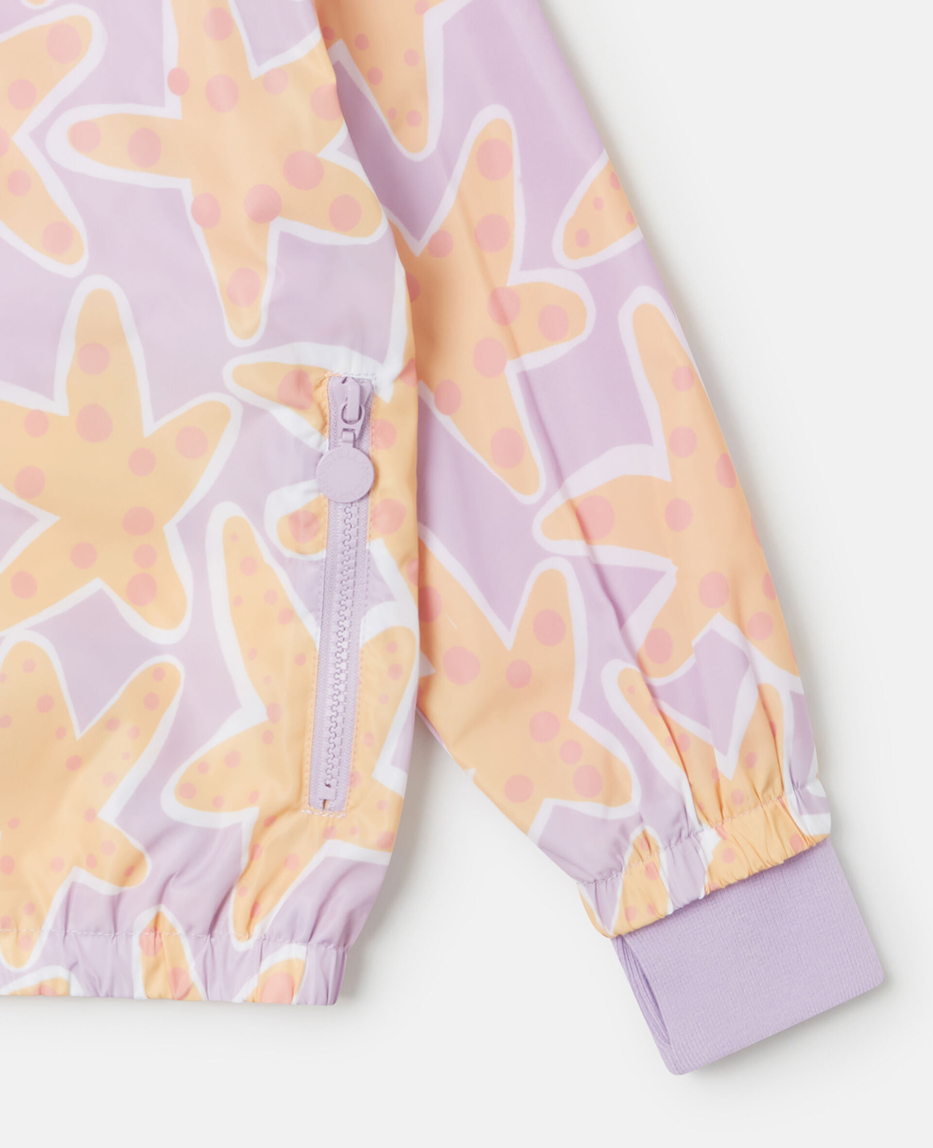 Jacke mit Seestern-Print und Rei&szlig;verschluss-Purple-large image number 3