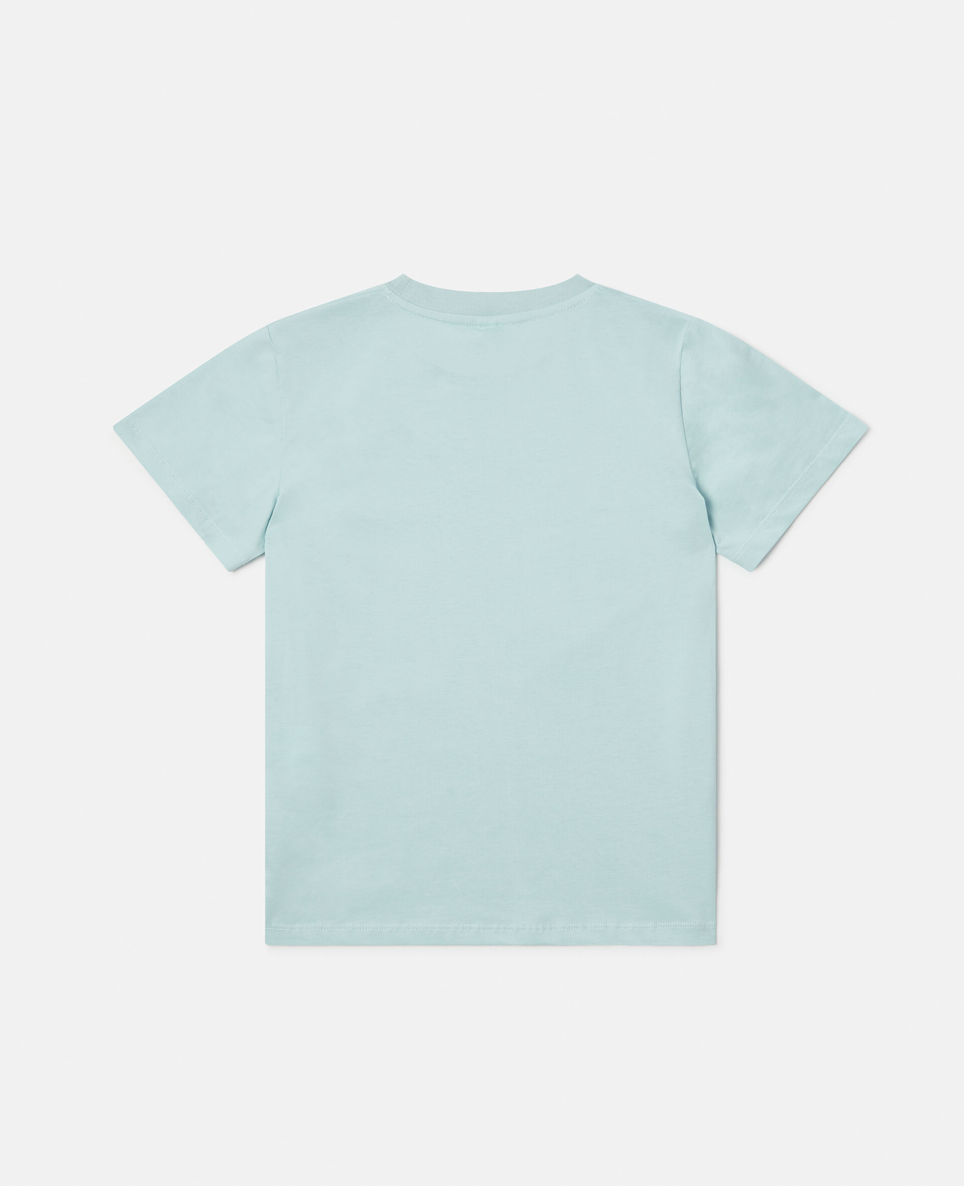 Hippie Guitar Print T-Shirt-Blue-large Hippie Guitar Print T-Shirt-Blue-large image number 2