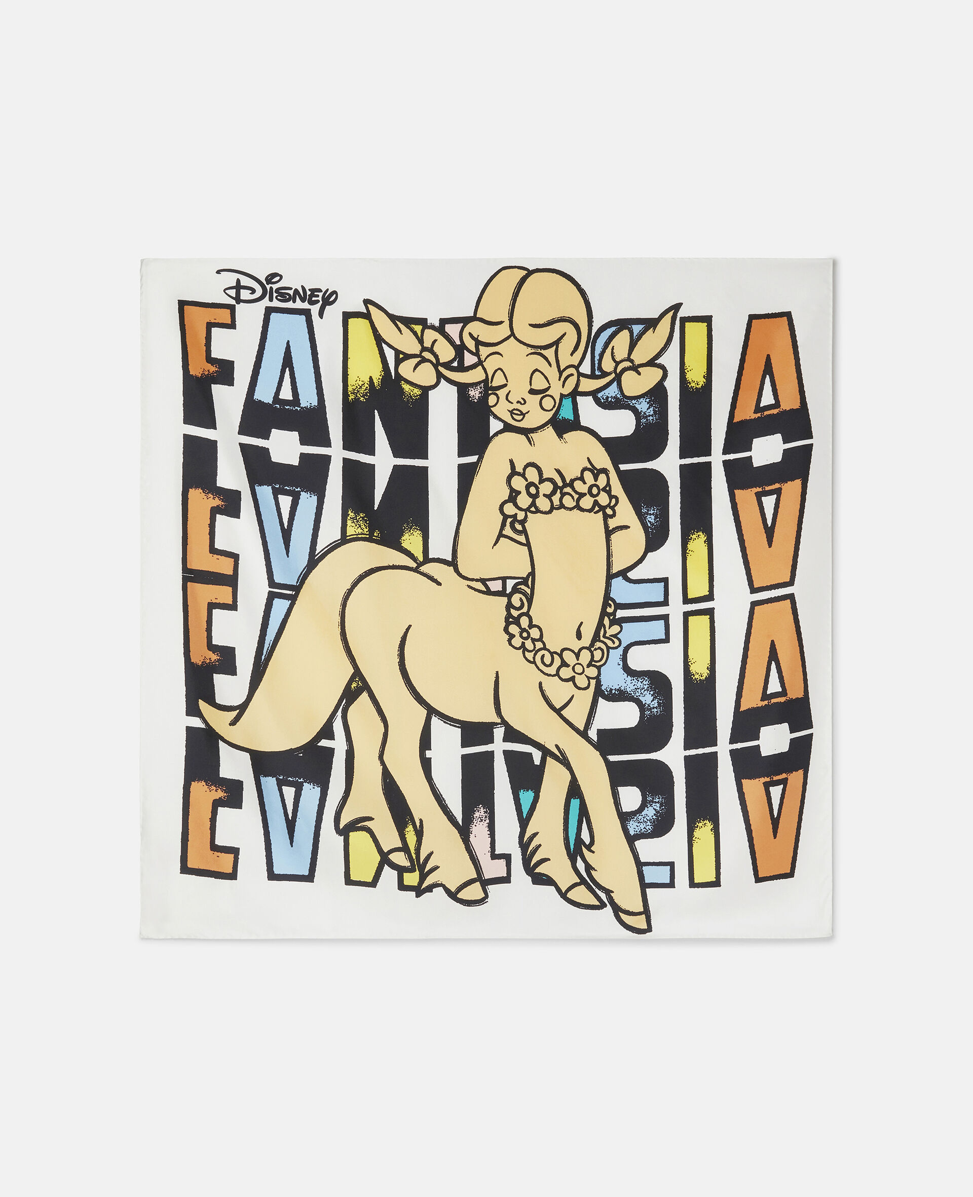 Fantasia Pegasus Print Bandana-Multicoloured-large