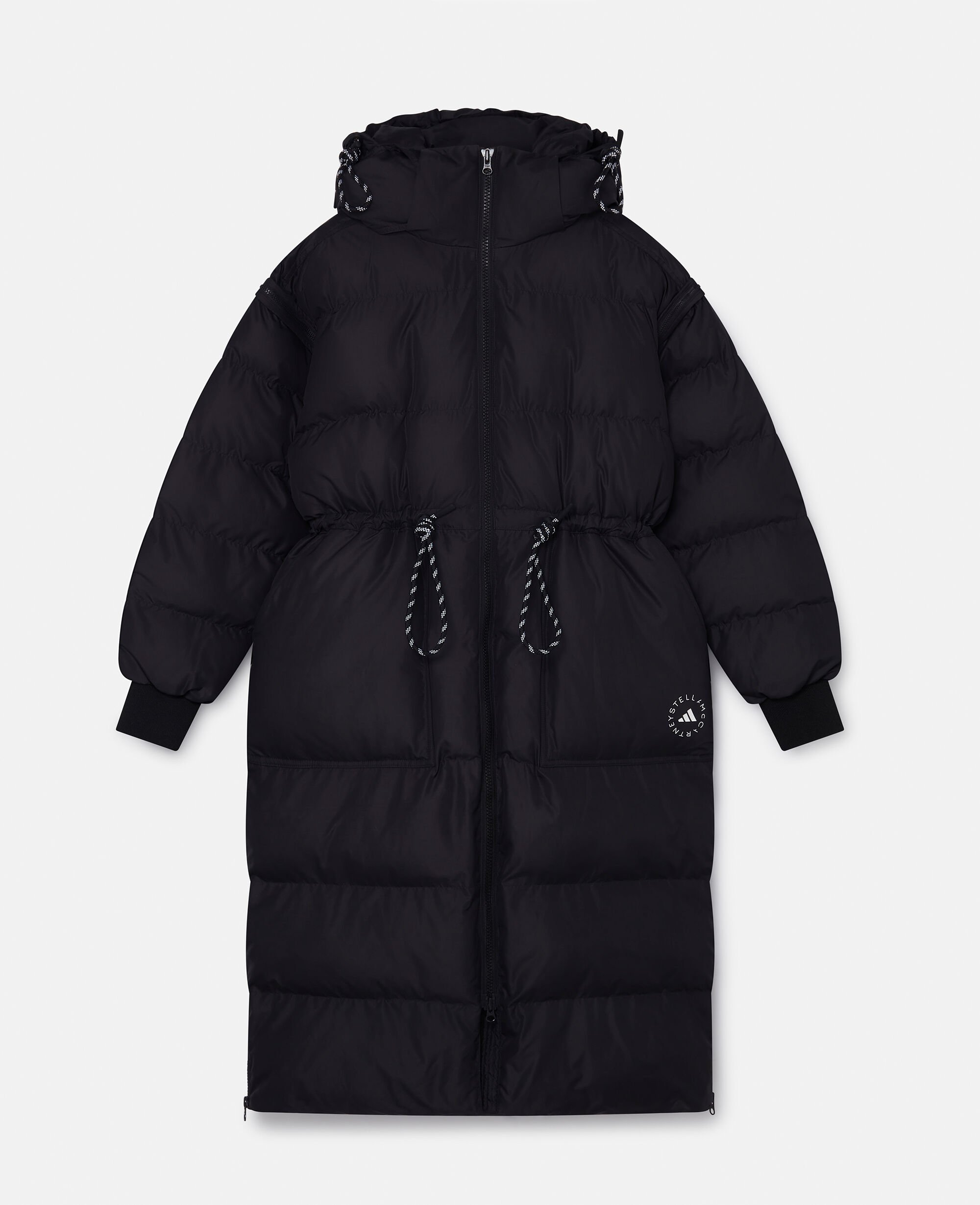 Padded black womens coat sale
