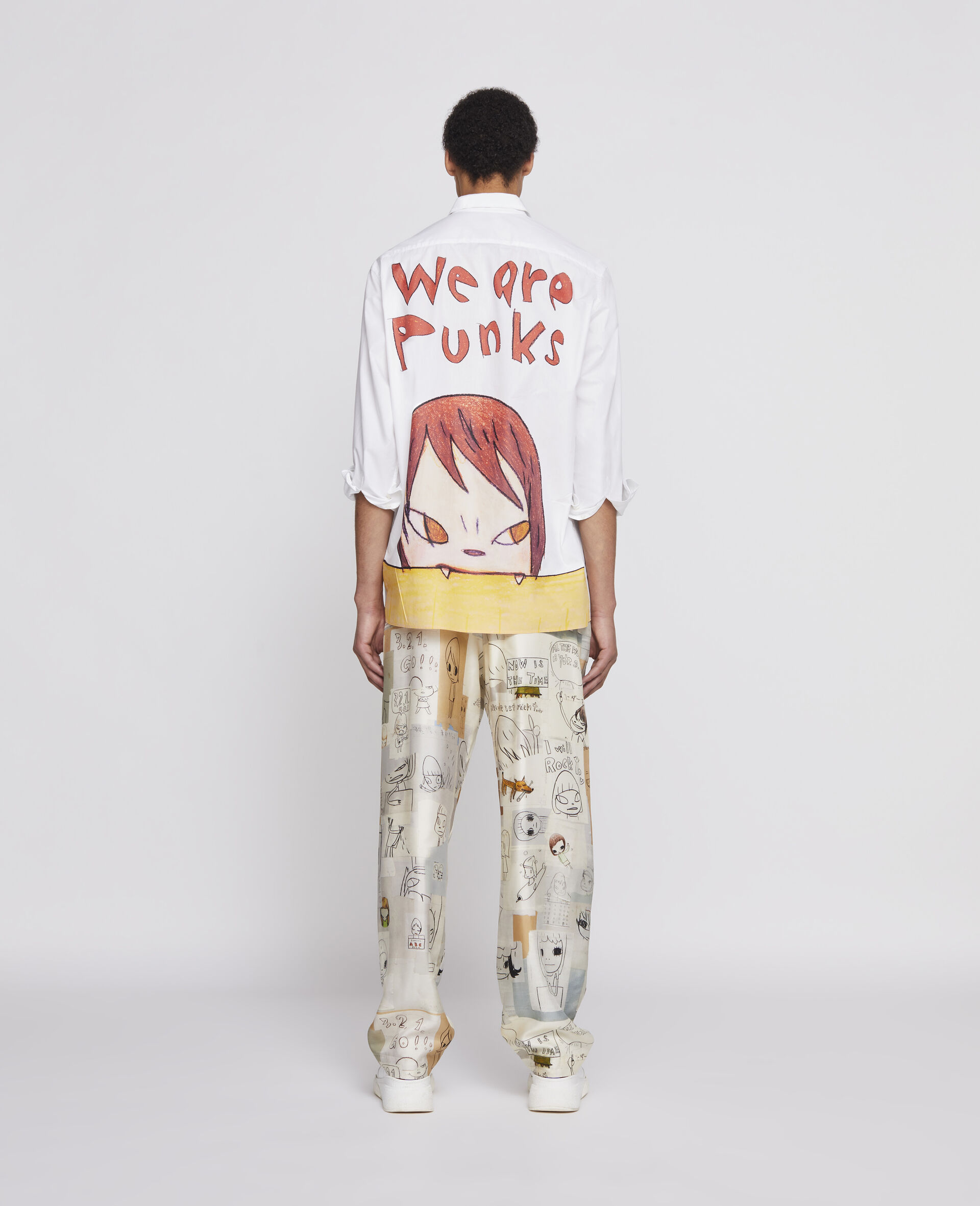 Nara Cotton Shirt-White-large image number 2