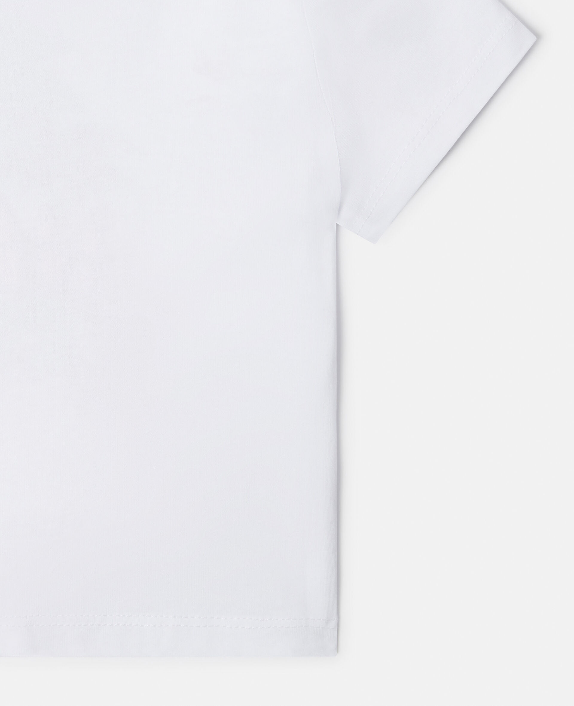 Gecko Motif T-Shirt-White-large image number 3