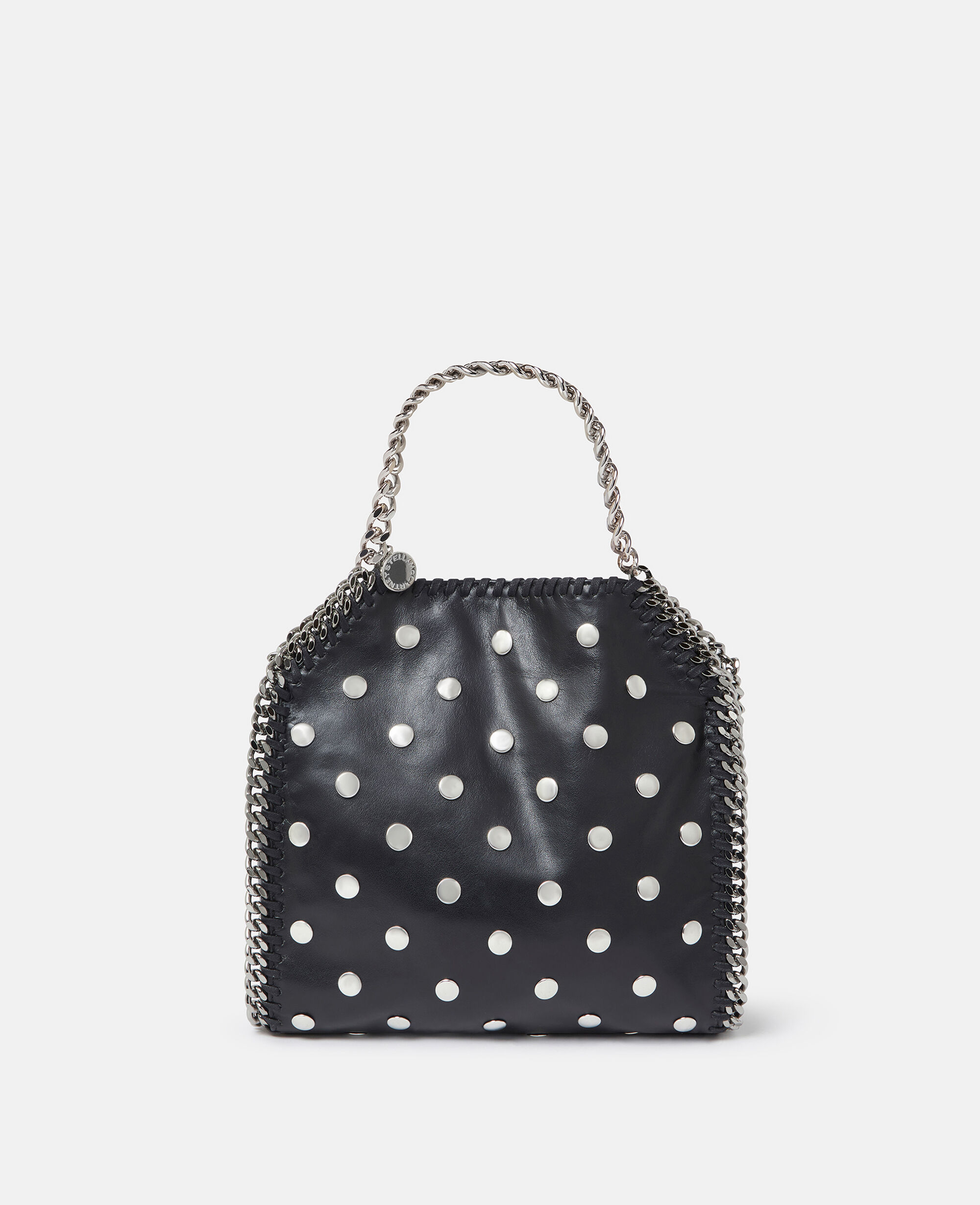 Women ピッチブラック ファラベラ スタッズ付き ミニトートバッグ | Stella McCartney JP