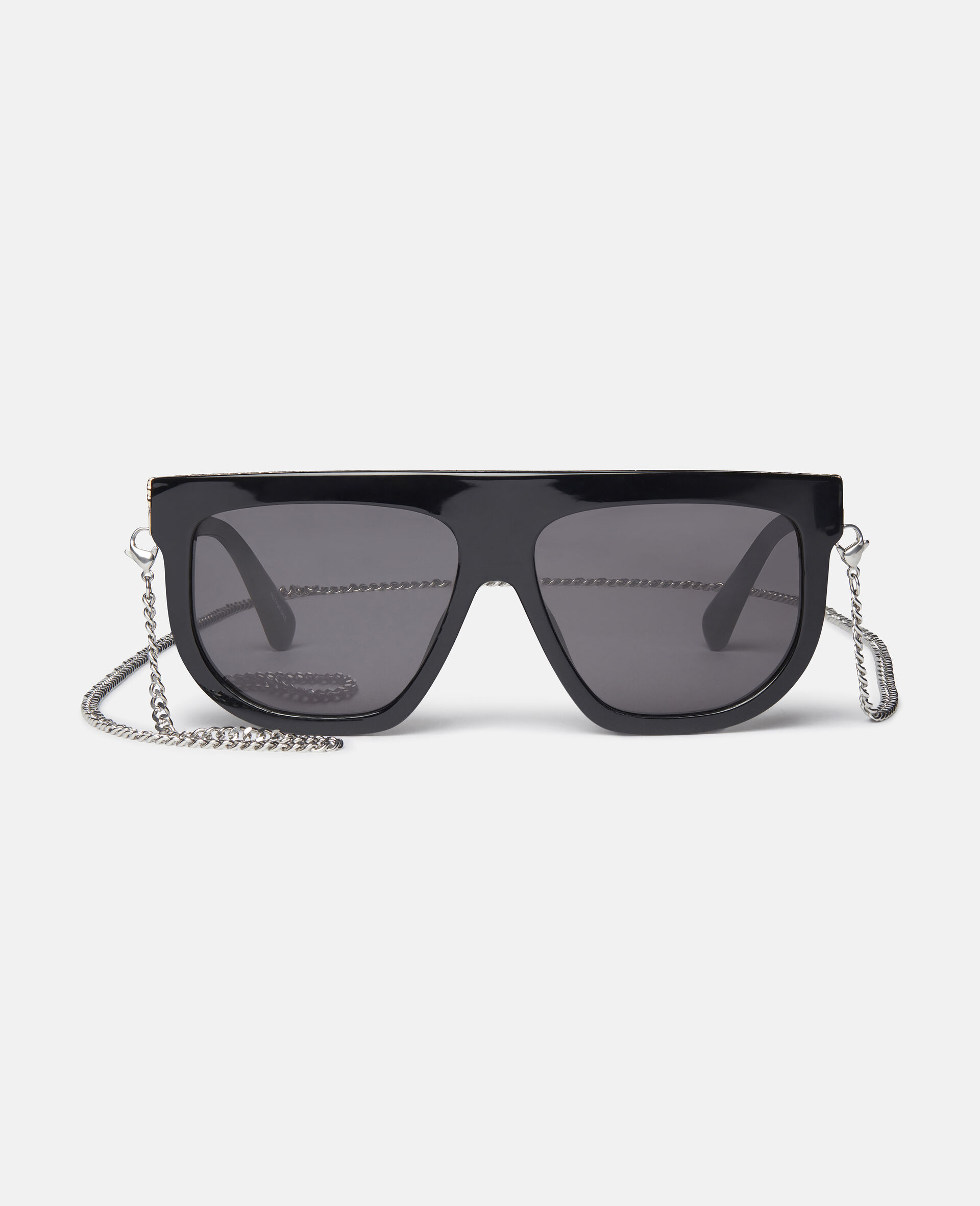 Geometric Sunglasses-Black-large Geometric Sunglasses-Black-large image number 0