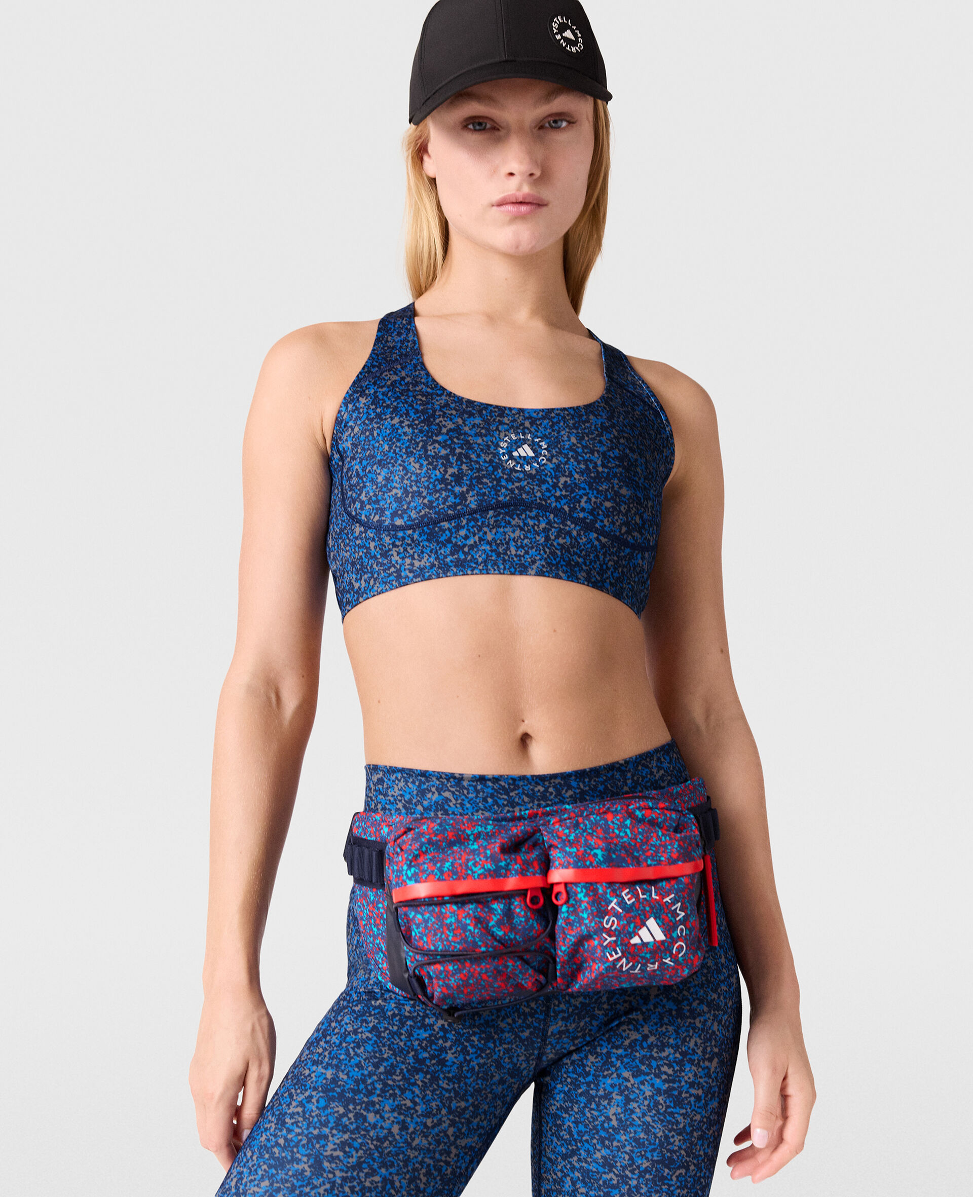 TruePurpose Training Bra-Blue-model
