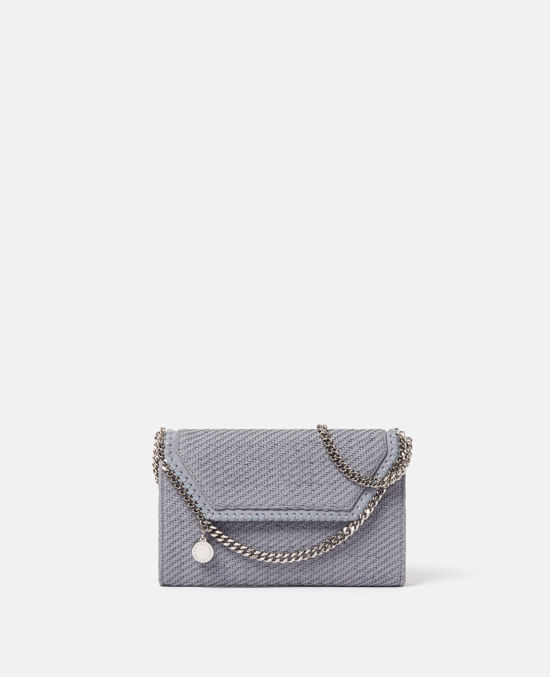 Falabella Portemonnaie-Tasche zum Umhängen-Blau-medium