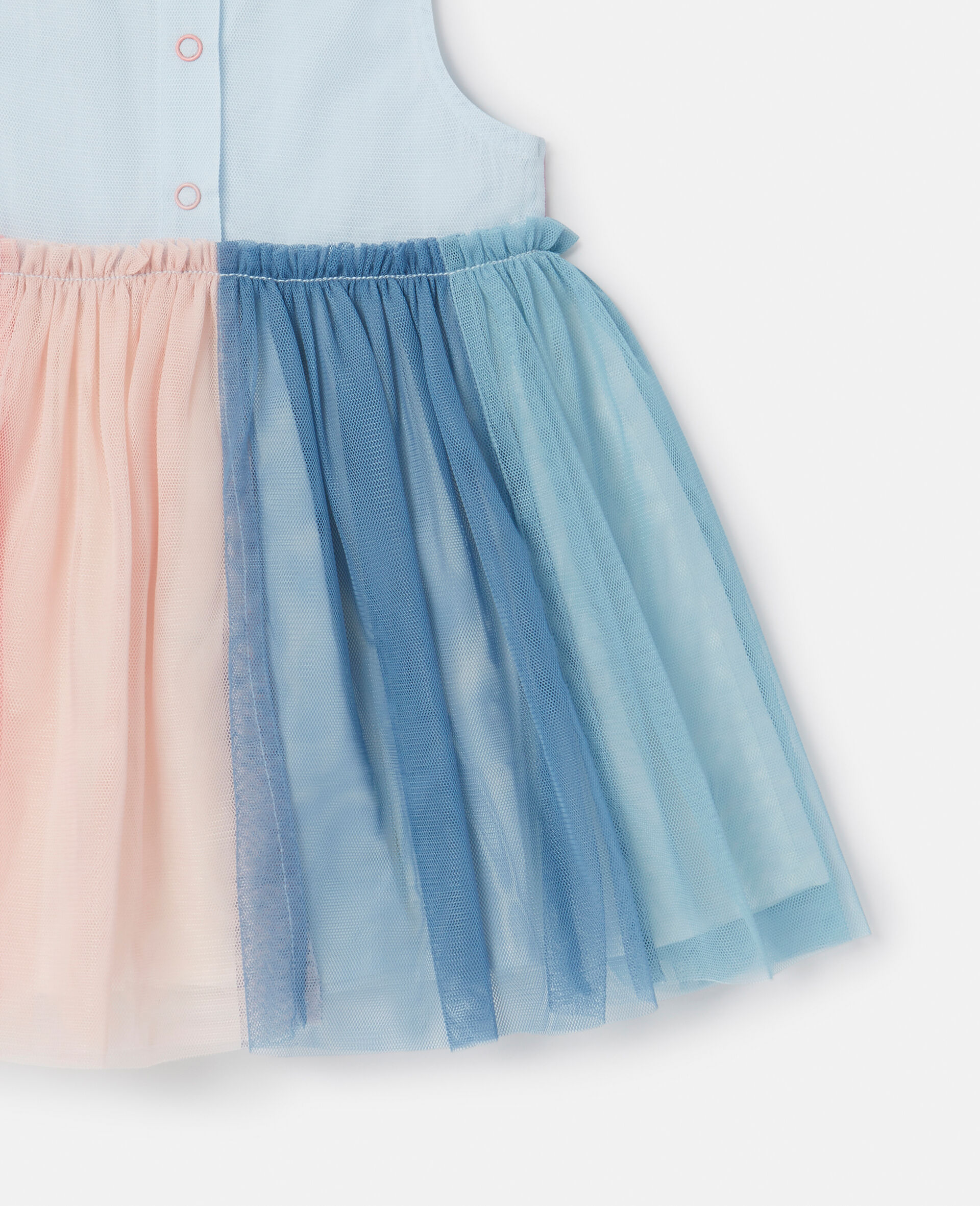 Rainbow Tulle Dress-Multicoloured-large image number 3