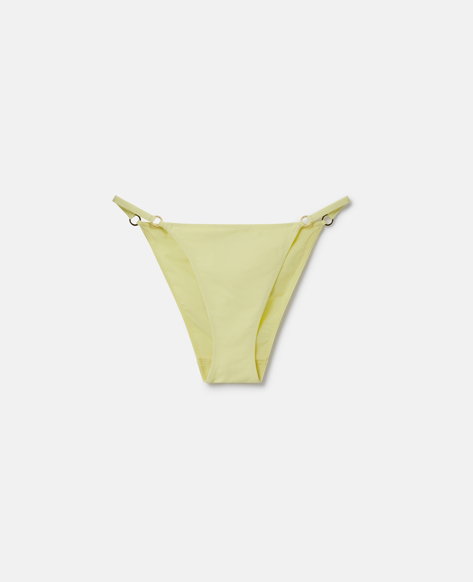 Mini bas de bikini à lanières-Jaune-medium