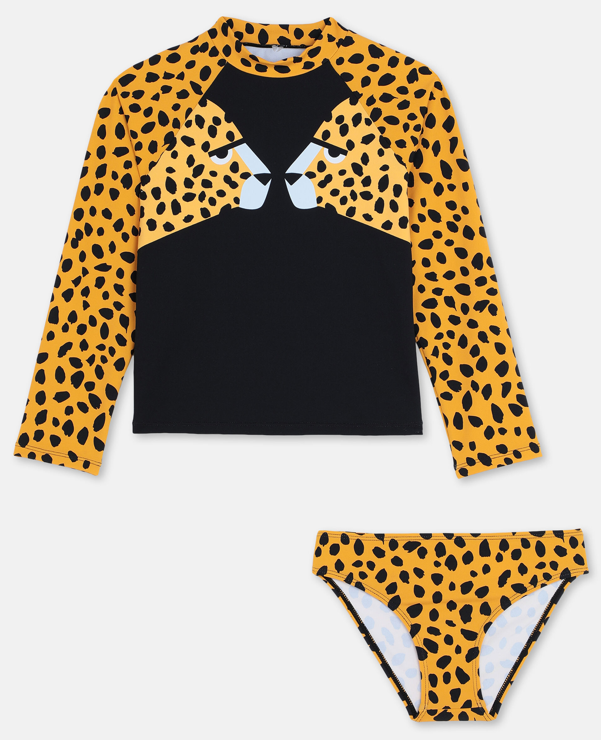 Cheetah Swim Set -Black-large