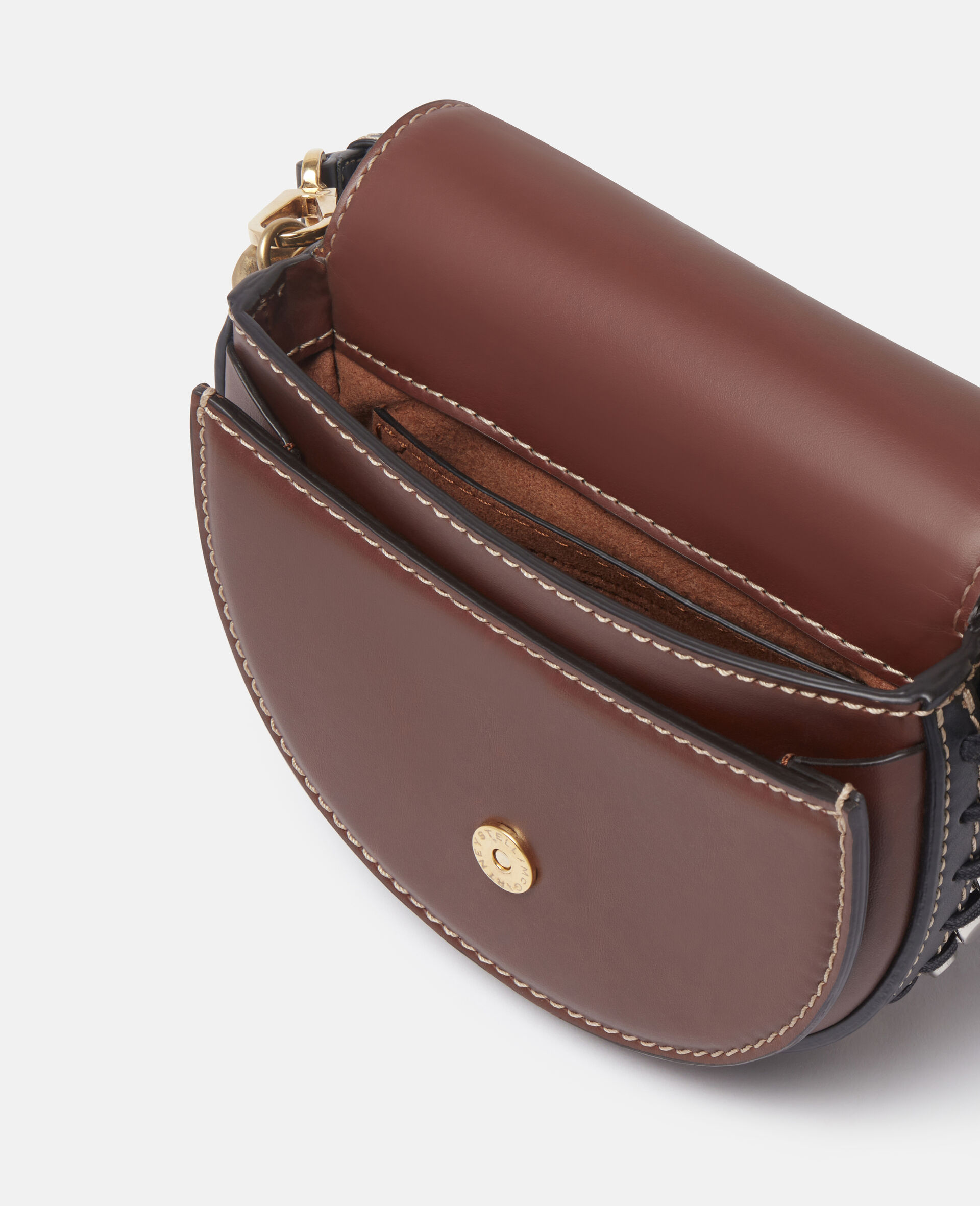 Umhaengetasche Frayme mit doppeltem Ueberschlag aus Canvas-Schwarz-large image number 2