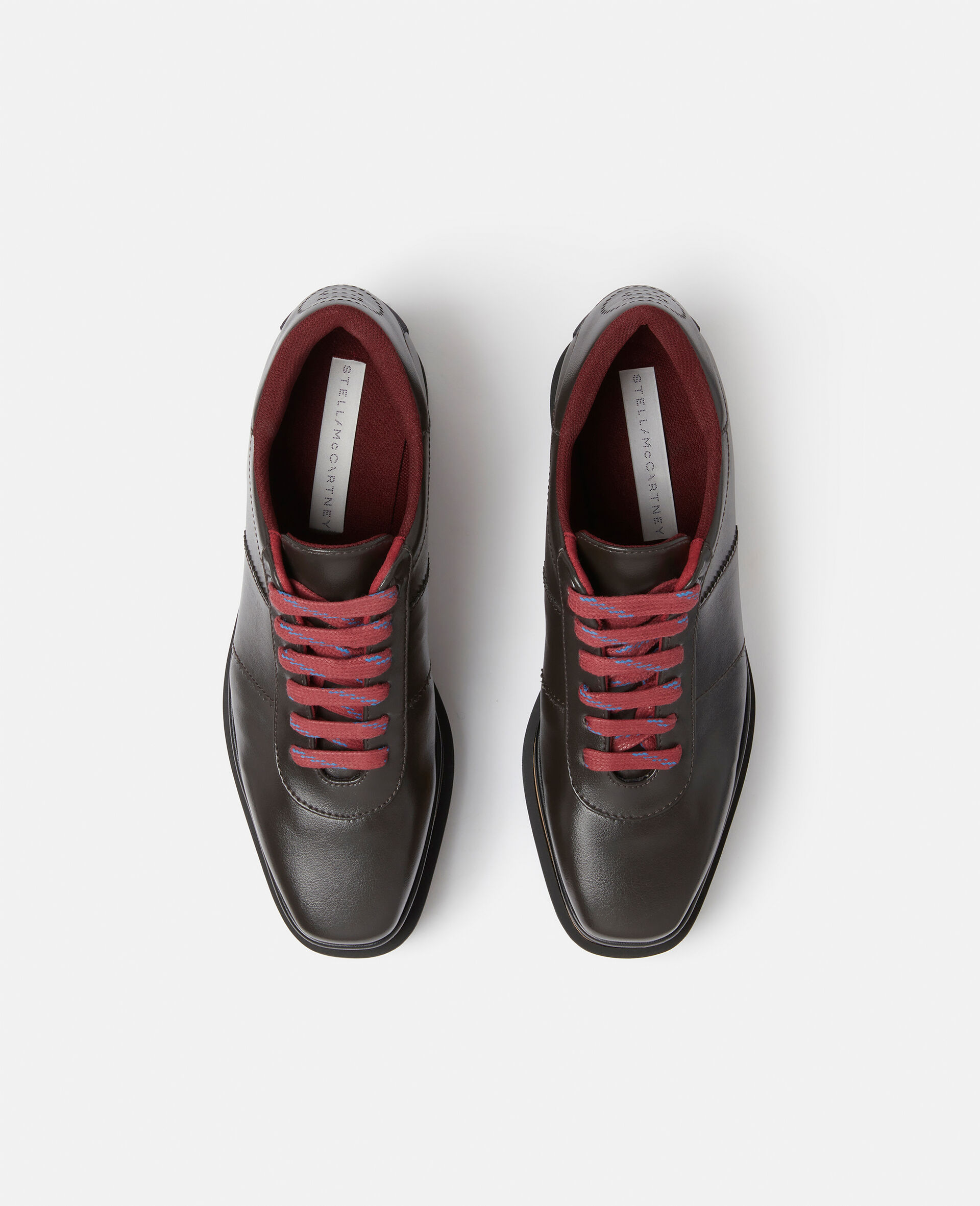 Sneak-Elyse Platform Sneakers-Brown-large image number 3