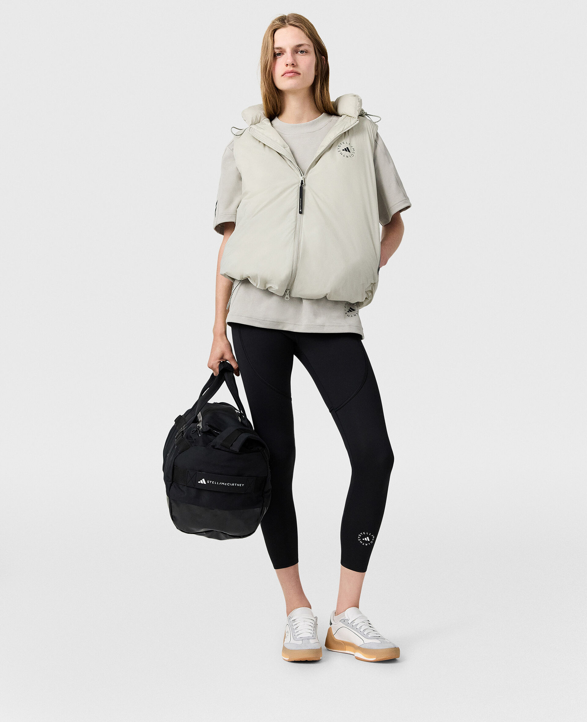 TrueNature Padded Hooded Vest-Grey-large image number 4