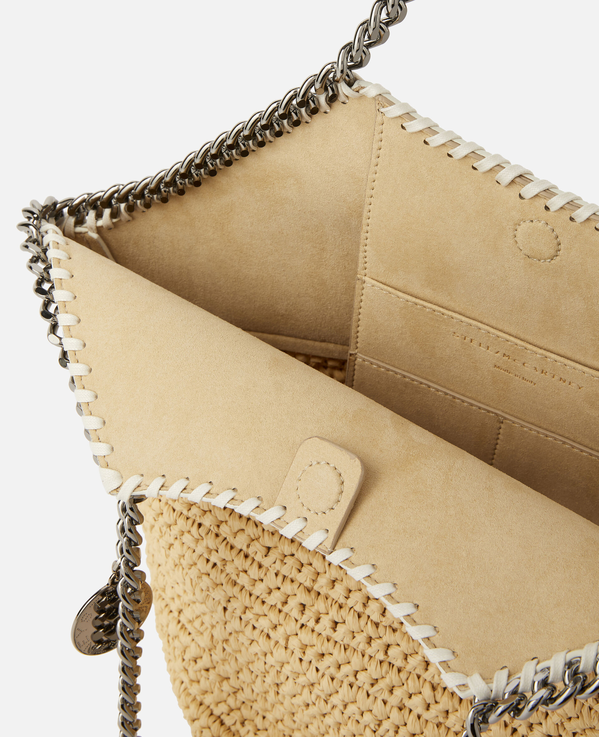 Falabella Tote Media in Rafia -Verde-large image number 3