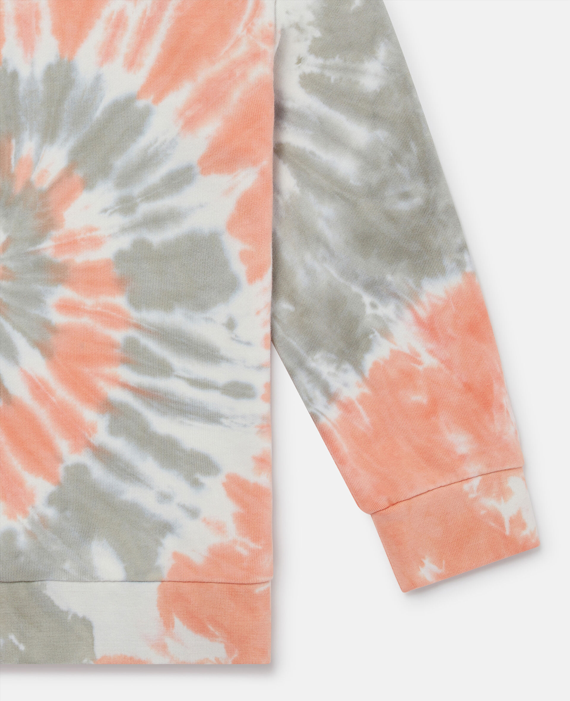 Tie-Dye Graphic Sweatshirt-Multicolour-large image number 3