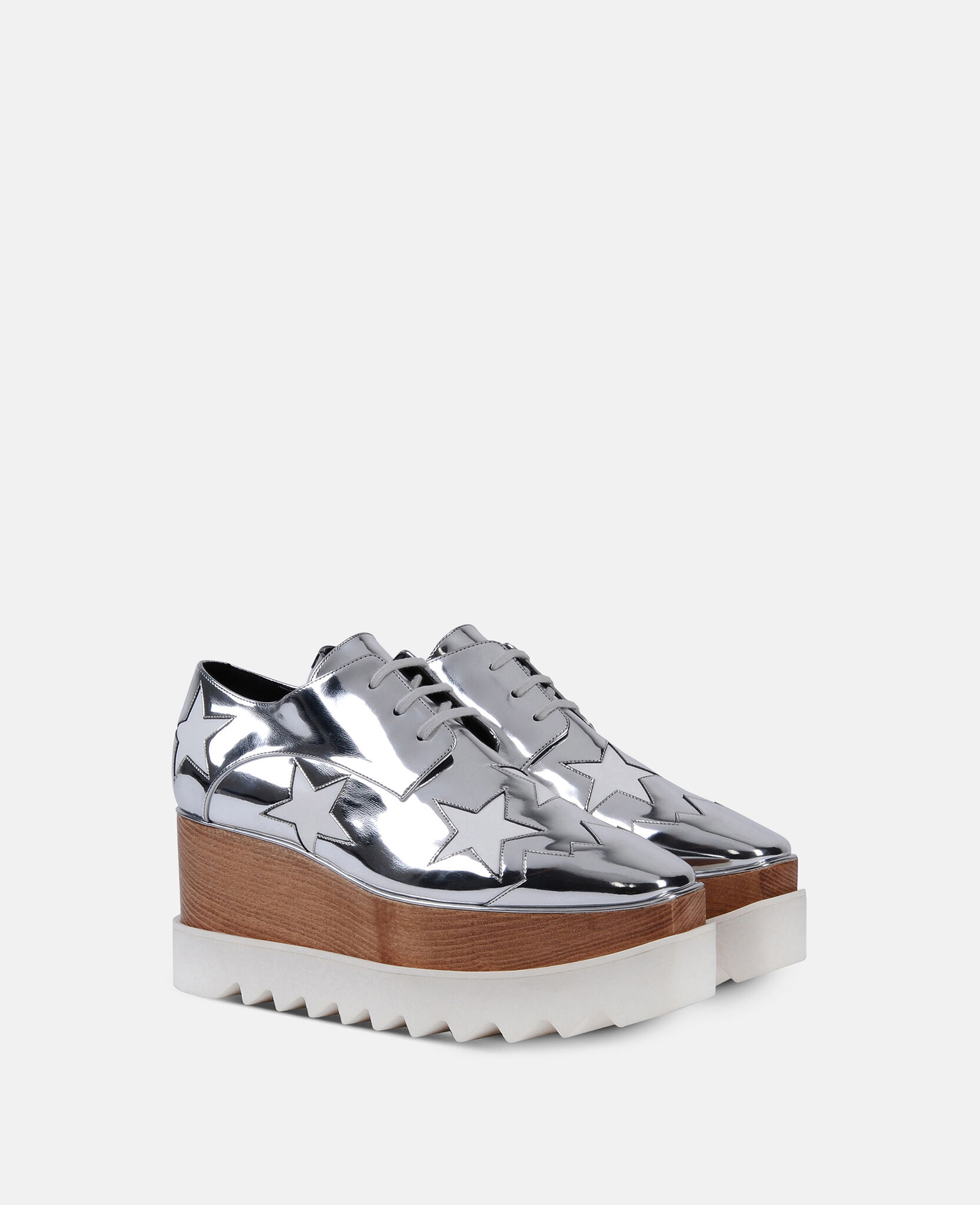 Women Silver Elyse Platforms Stella McCartney US