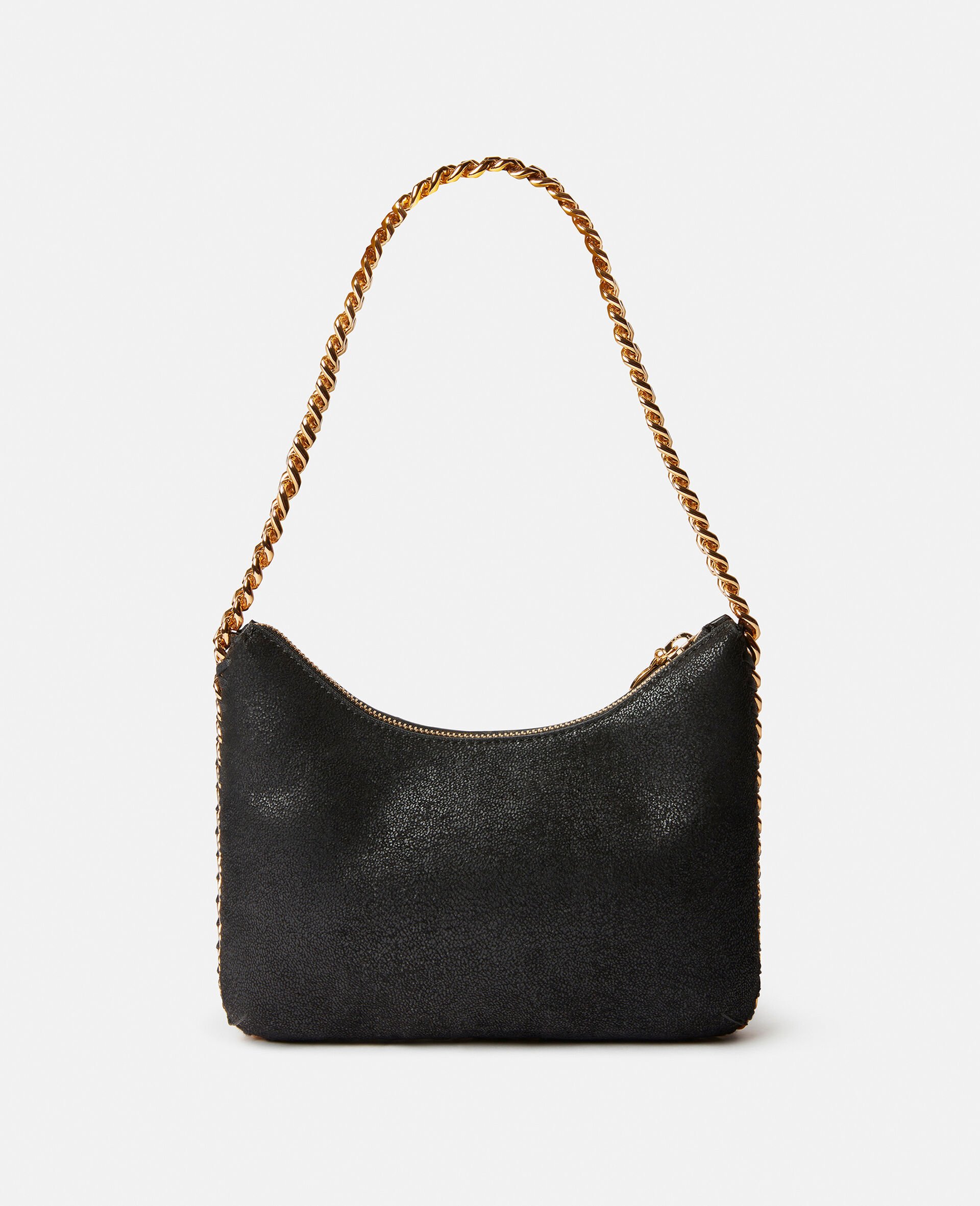 Falabella mini sac porte epaule a zip-Noir-large image number 2