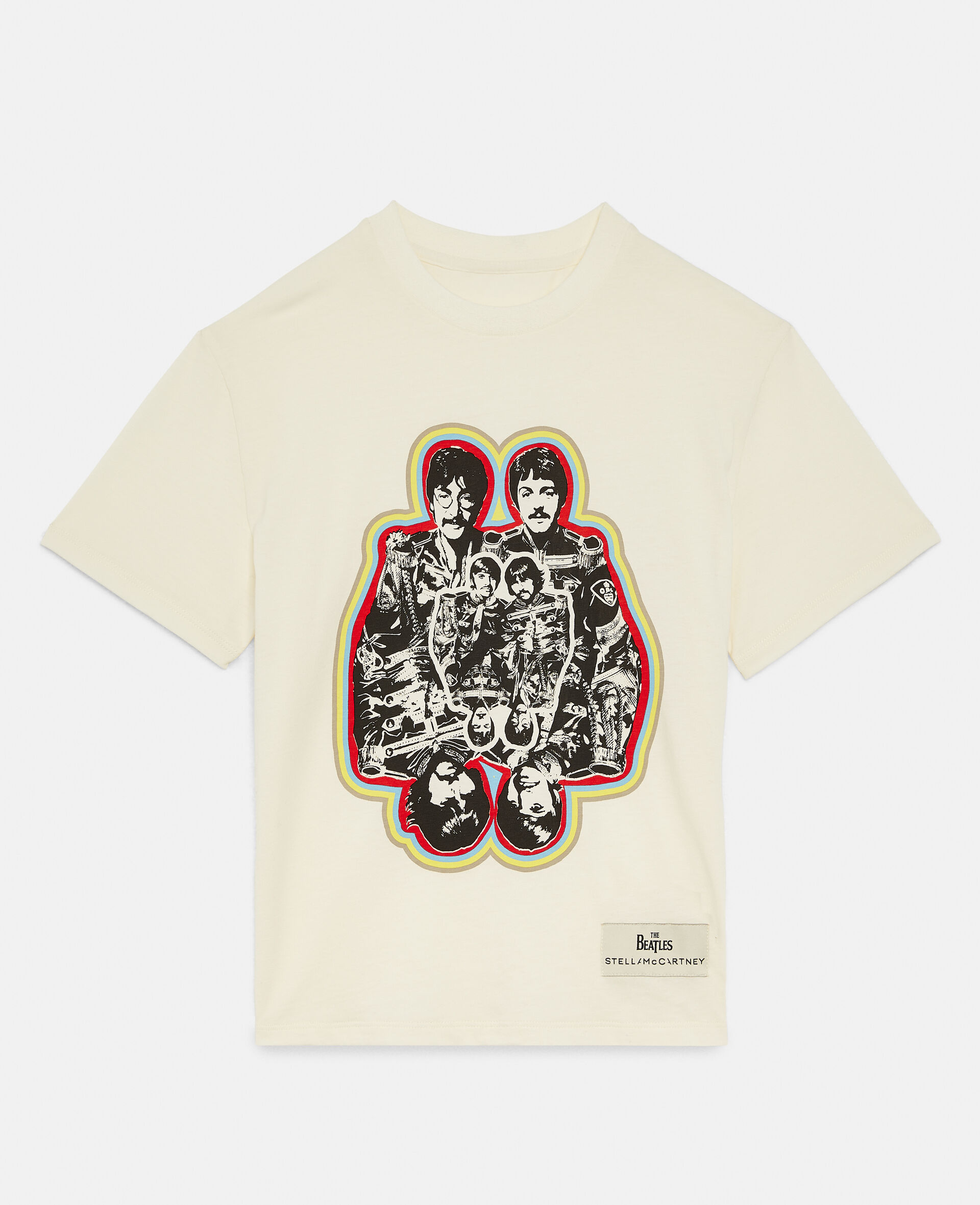 Get Back Cotton T-Shirt-White-large image number 0