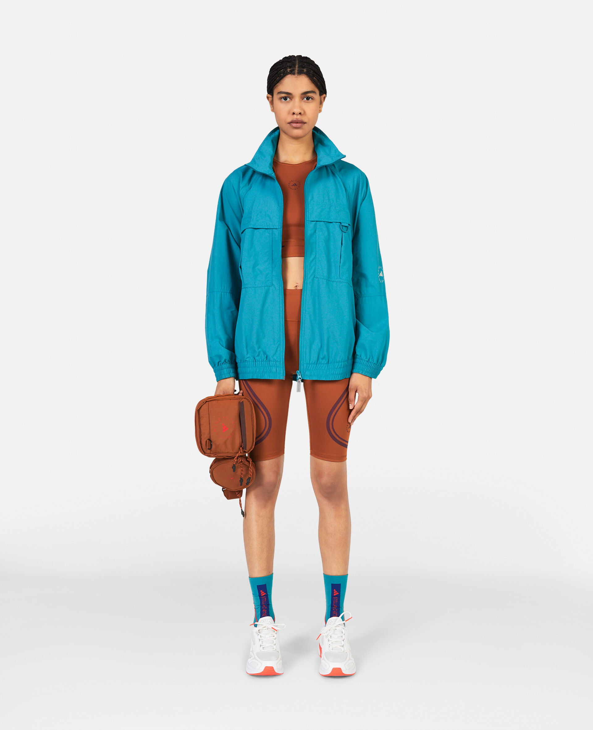 TrueCasuals Woven Track Jacket-Blue-large image number 0