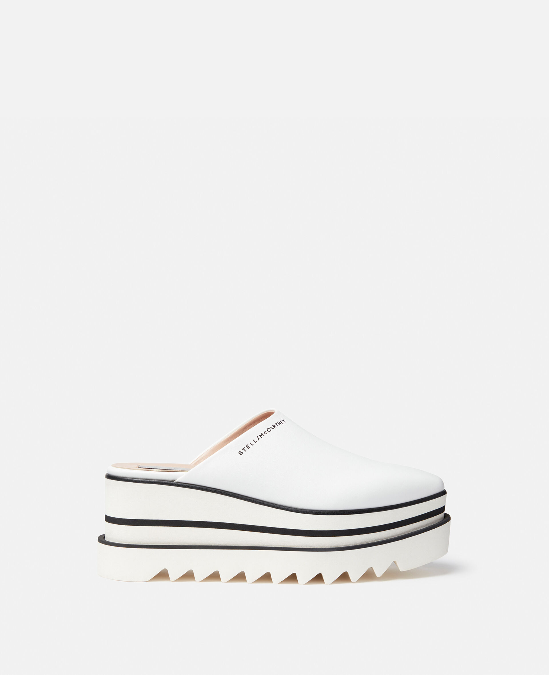 Sneak-Elyse穆勒鞋-白色-model
