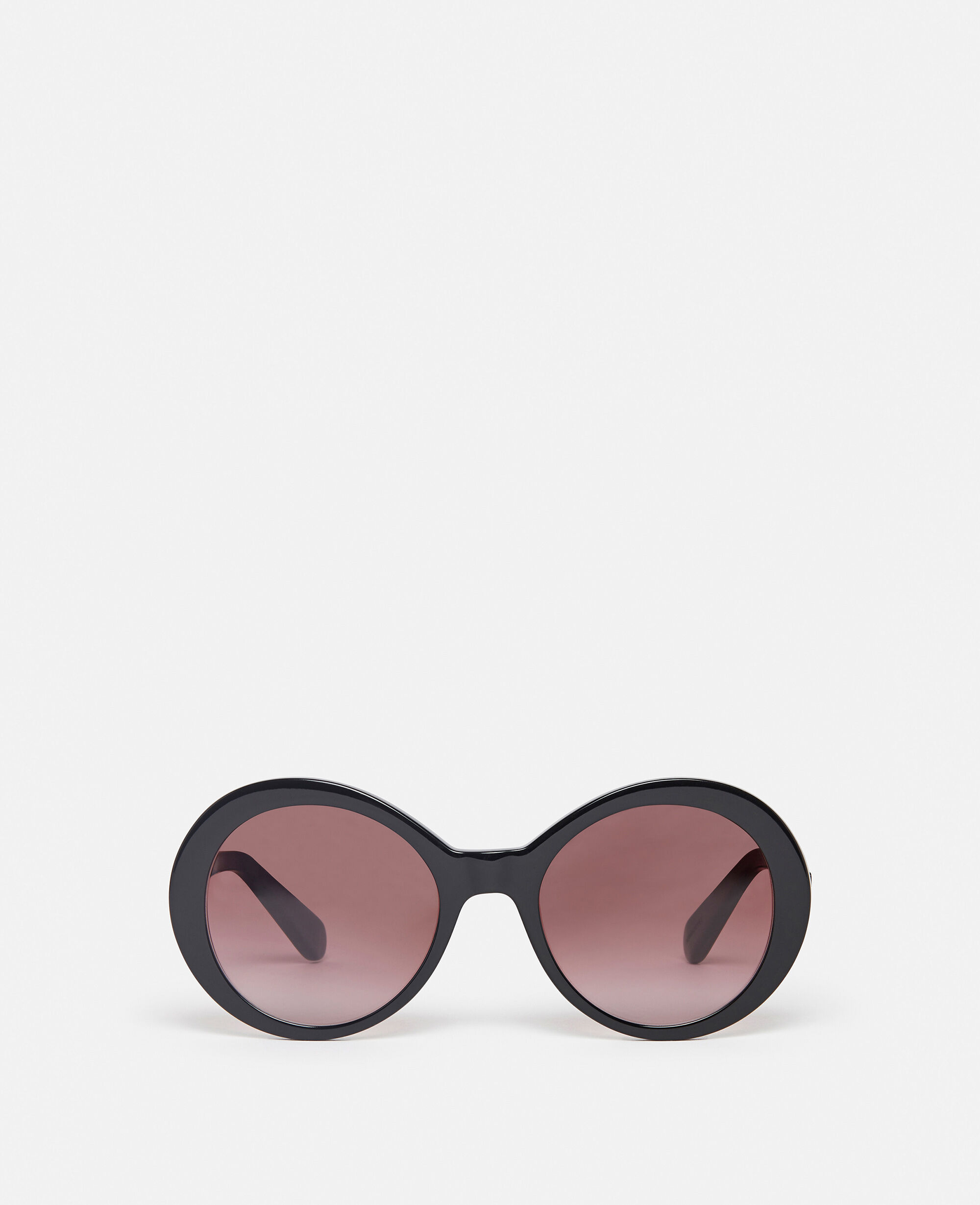 Women Cream Falabella Pin Round Sunglasses | Stella McCartney US