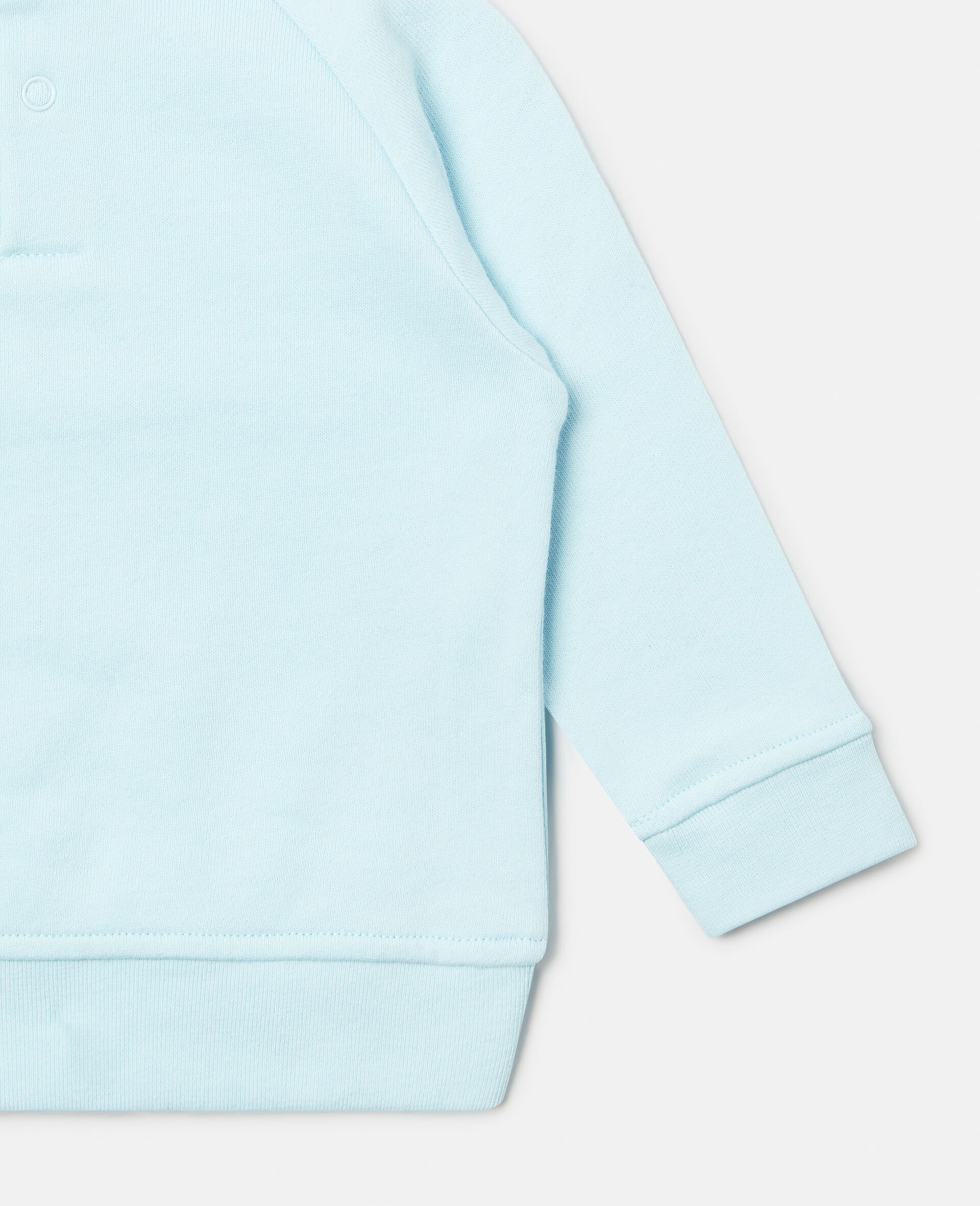 Doodle Print Sweatshirt-Blue-large image number 3