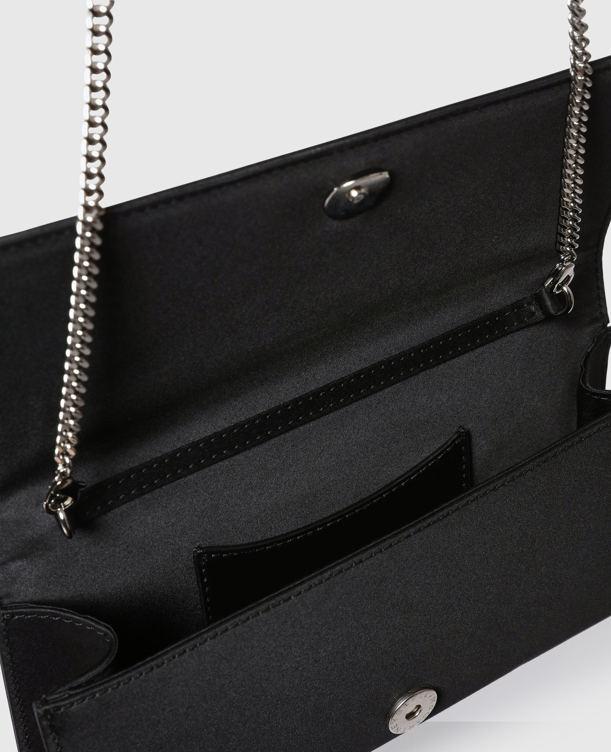 Women Black Falabella Crossbody Clutch Bag | Stella McCartney US