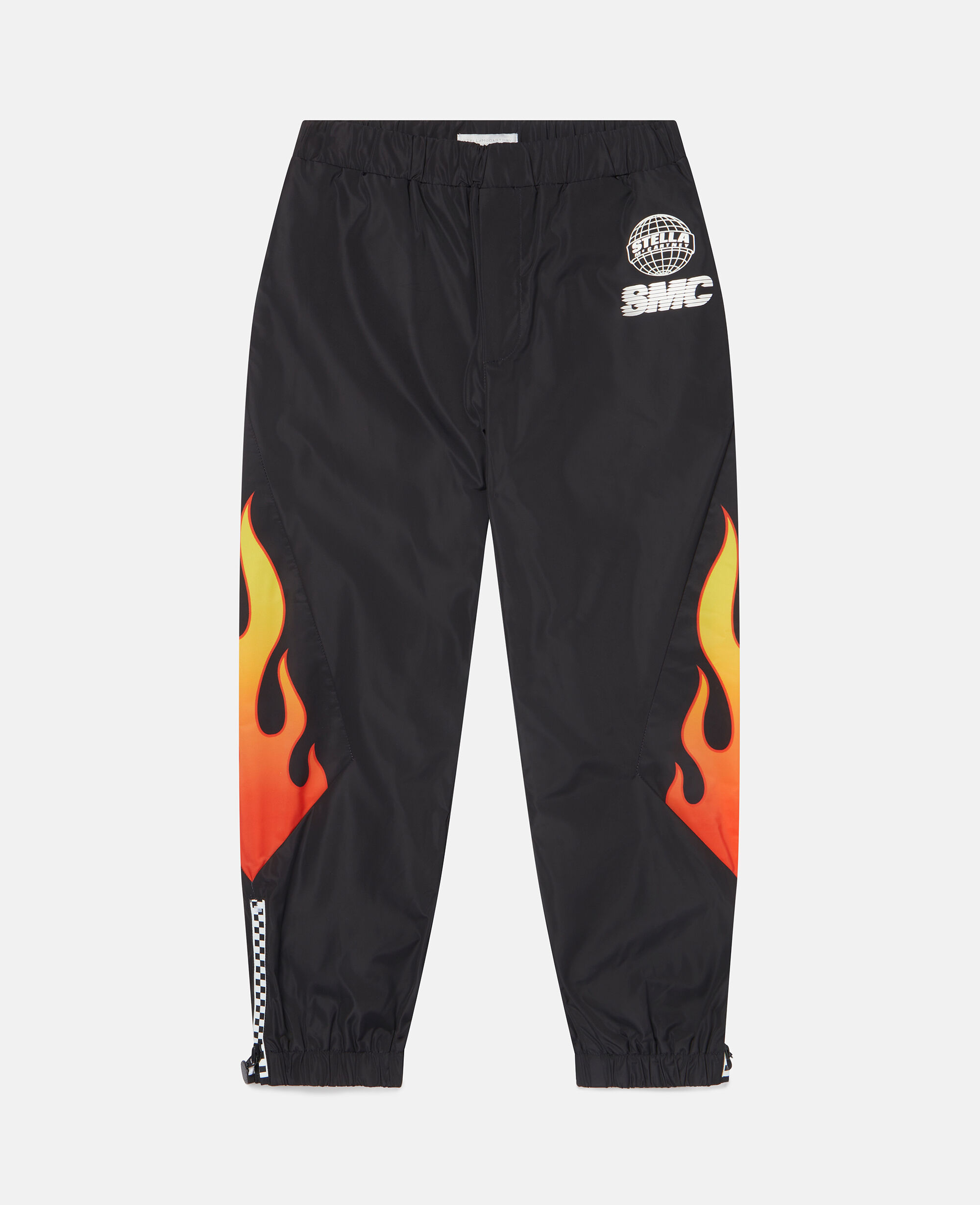 Flame print joggers cheap