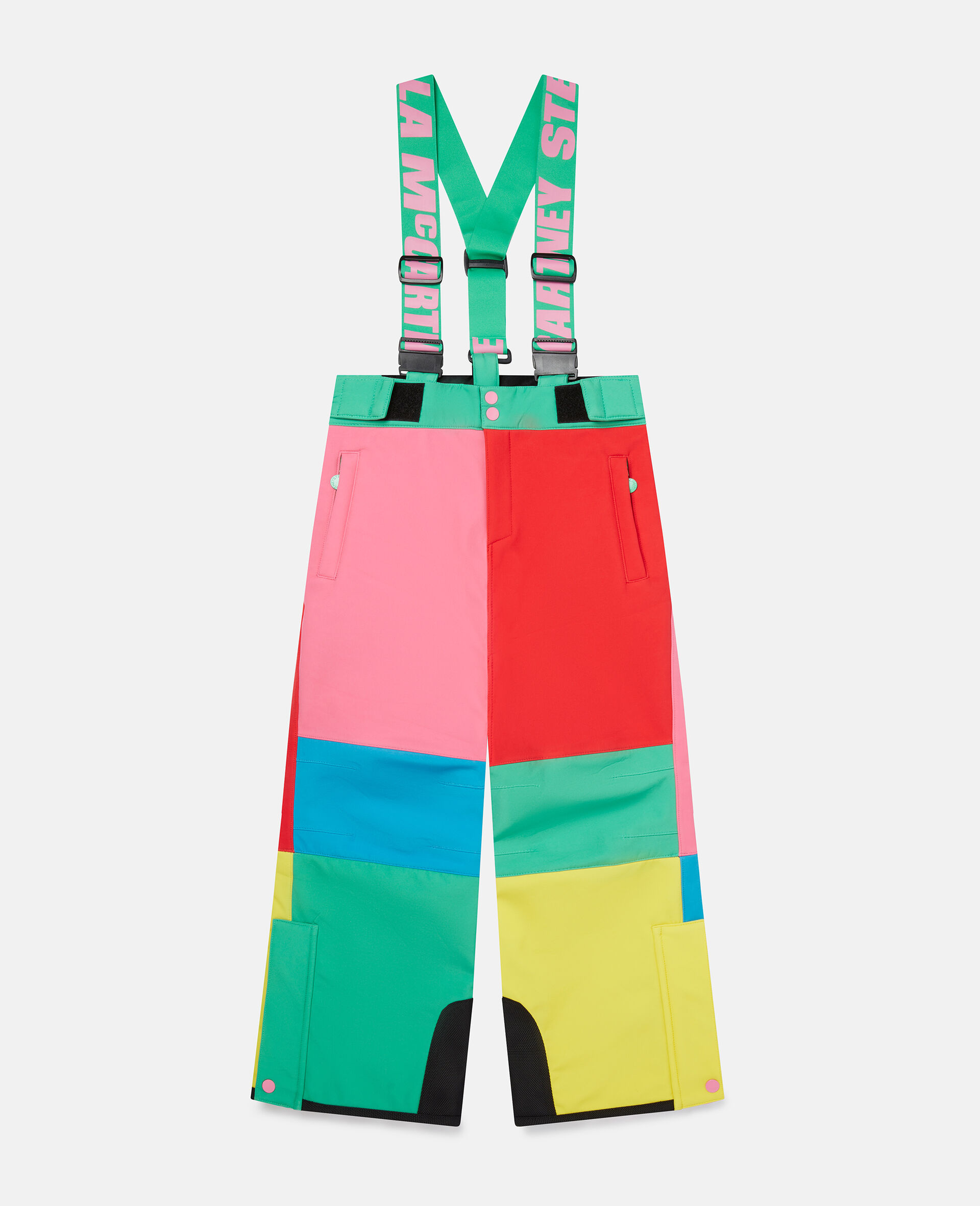 Colourblock Snow Trousers-Multicoloured-large image number 0