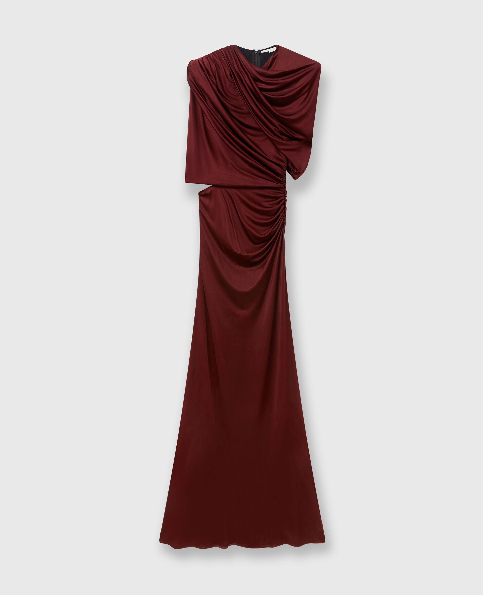 Wrap-Over Maxi Dress-Red-large image number 0