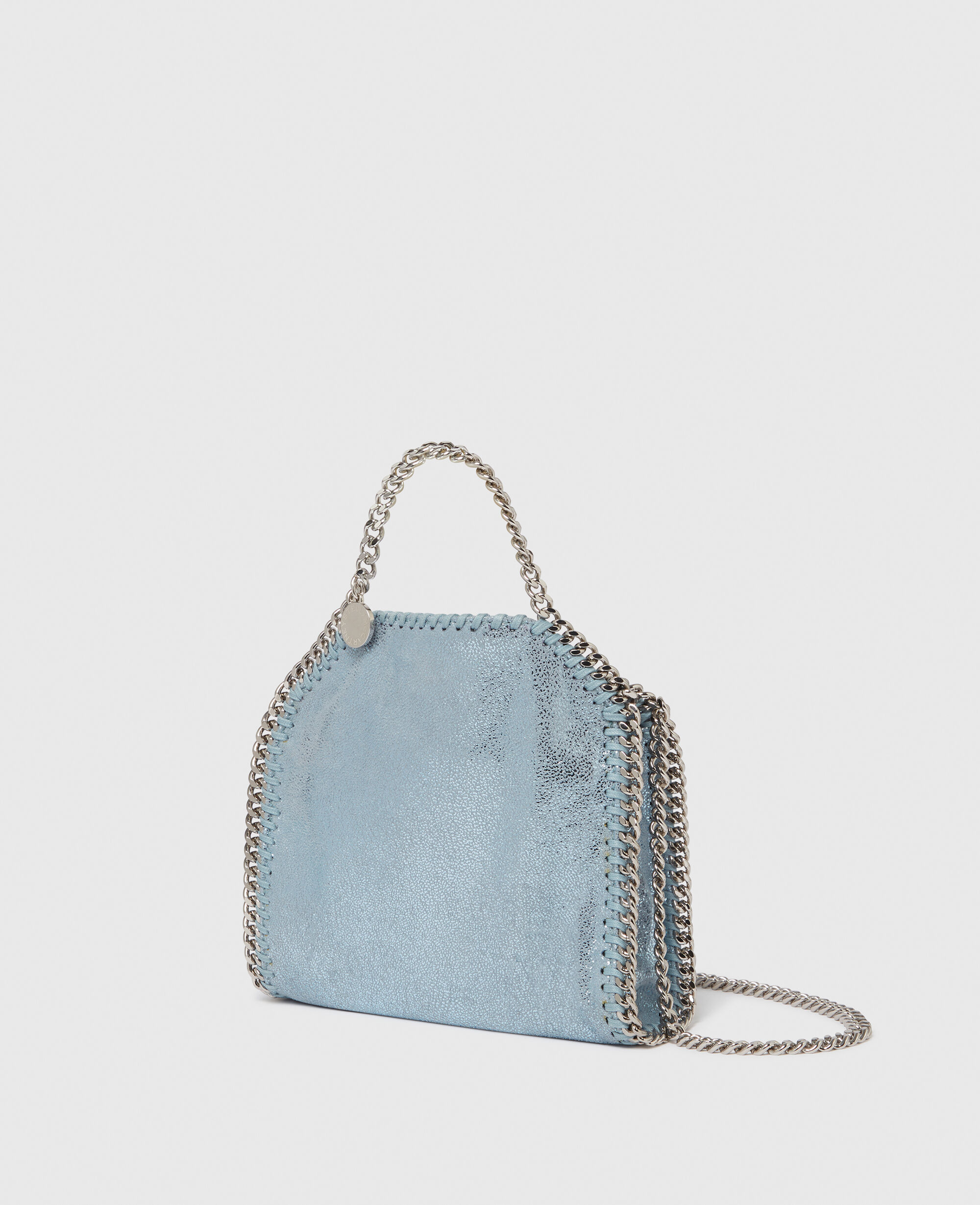 Women サファイアブルー ファラベラ パール タイニー トートバッグ | Stella McCartney JP