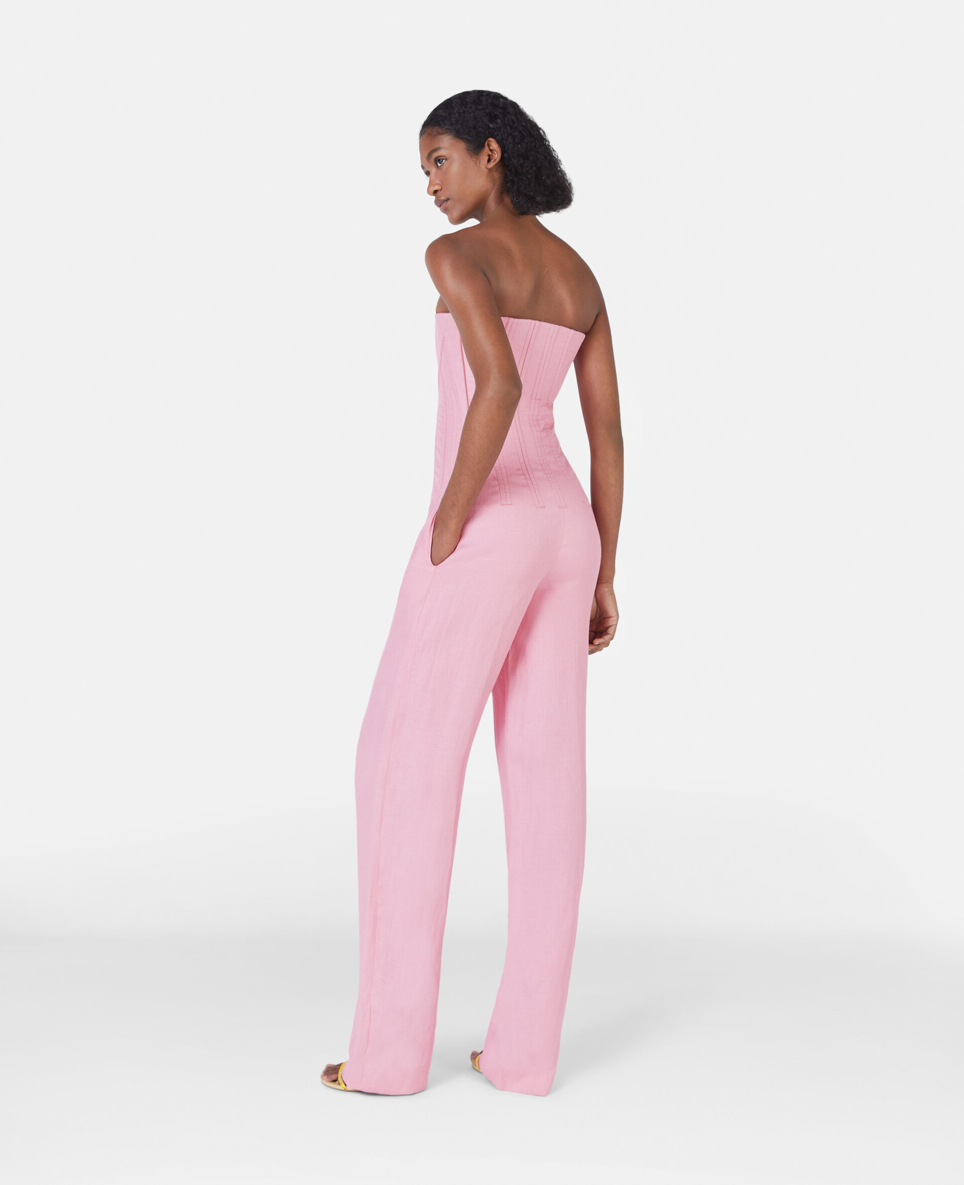 Jumpsuit mit Korsett in Hibiscus für Women Stella McCartney CH