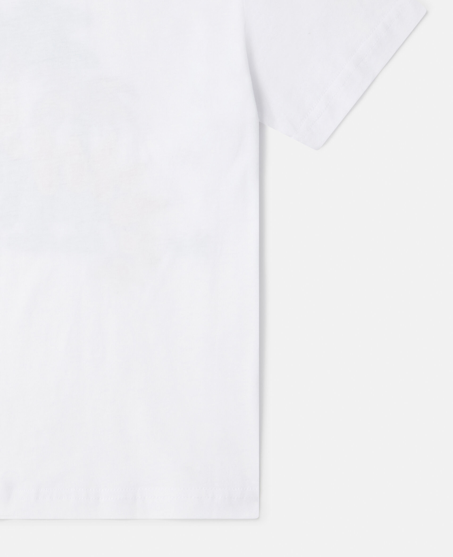 Gecko Motif T-Shirt-White-large image number 3