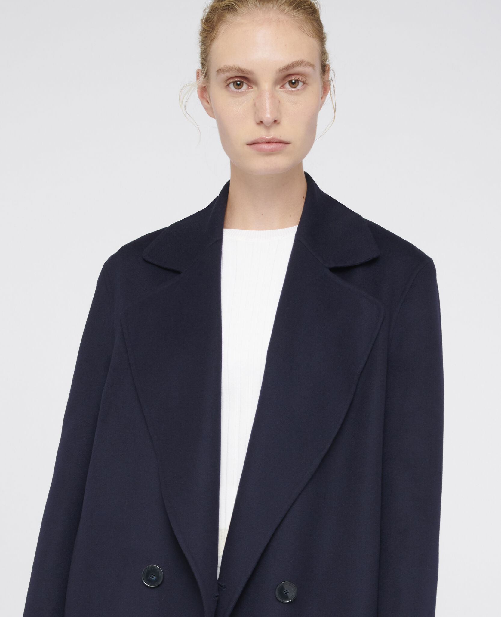 Stella mccartney double breasted coat 2025
