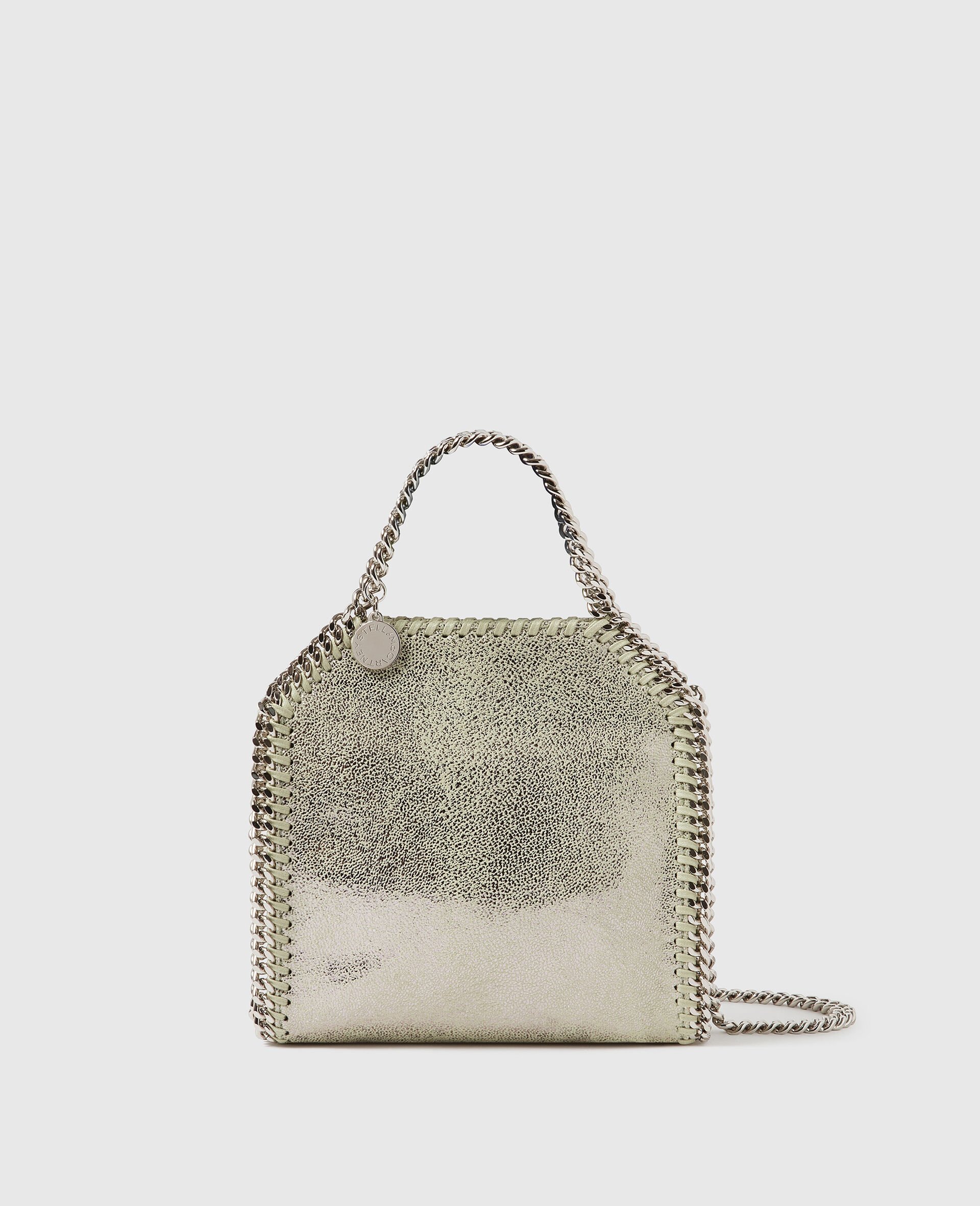 Falabella Tiny Tote Bag-Green-medium