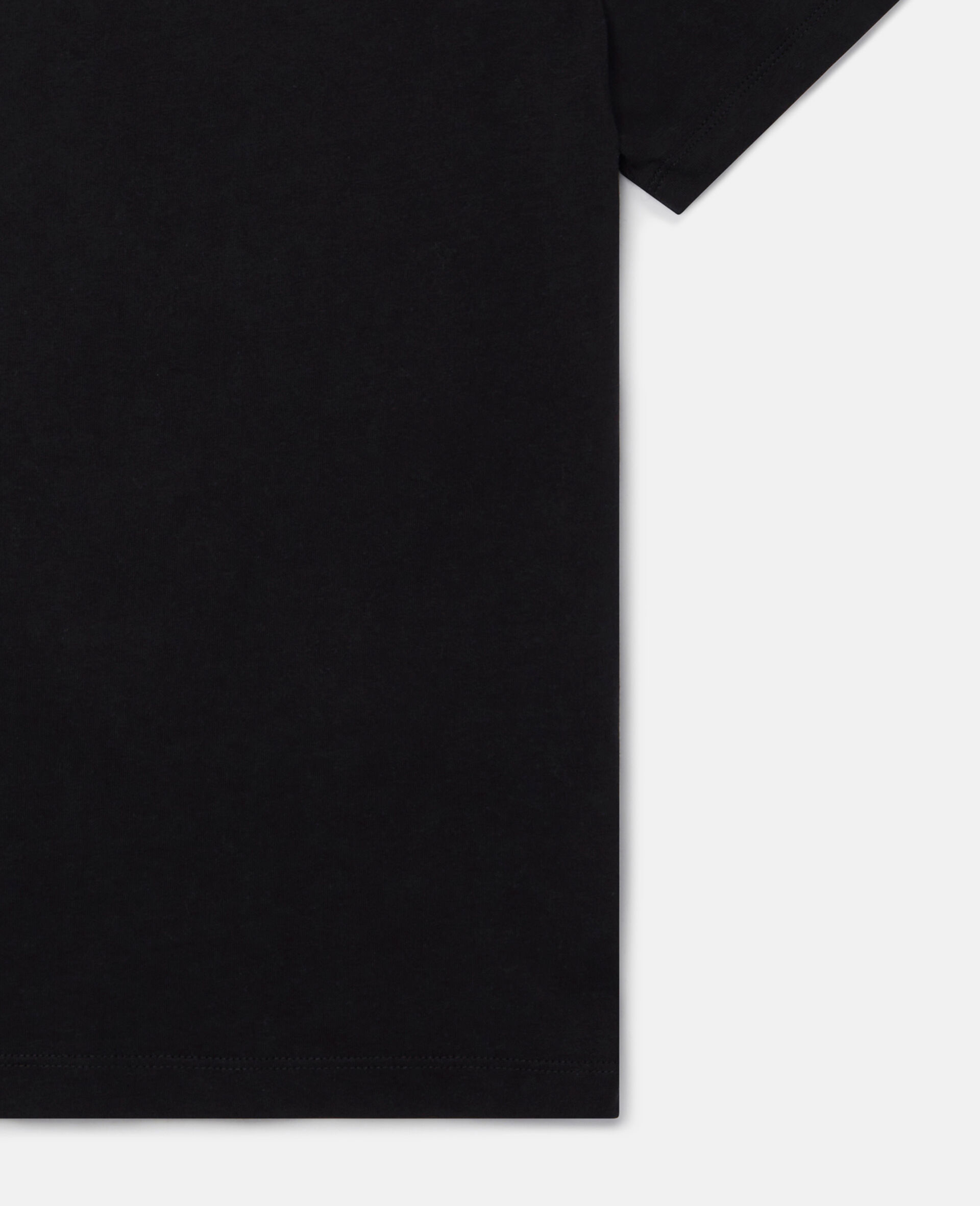 Parrot Print T-Shirt-Black-large image number 3