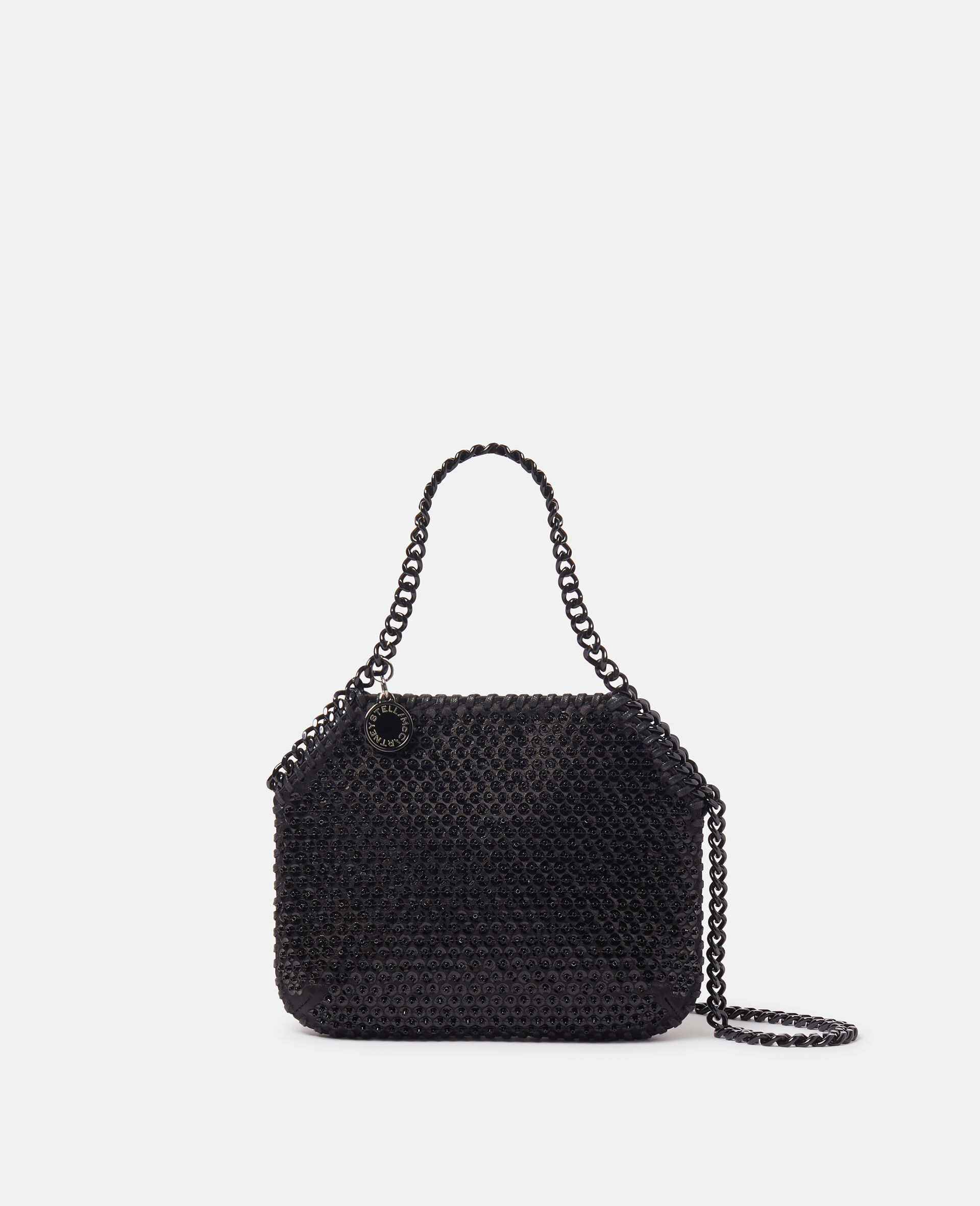 Mini cabas Falabella à sequins-Silver-large image number 0