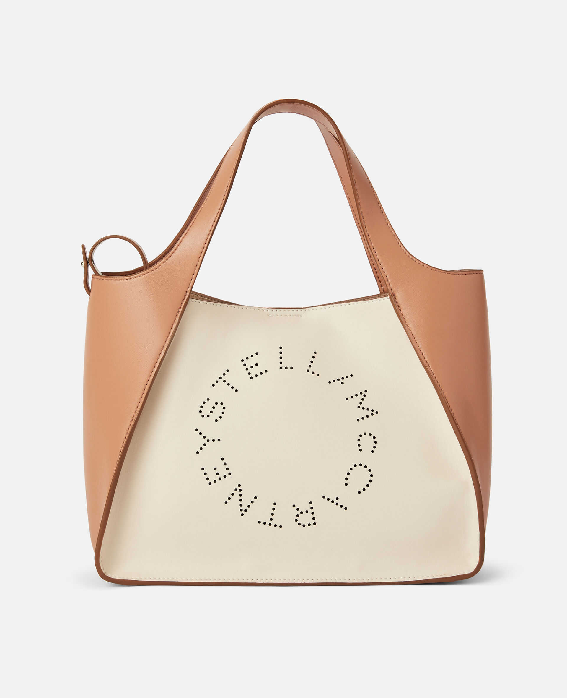 Stella Logo Crossbody Bag -White-large image number 0